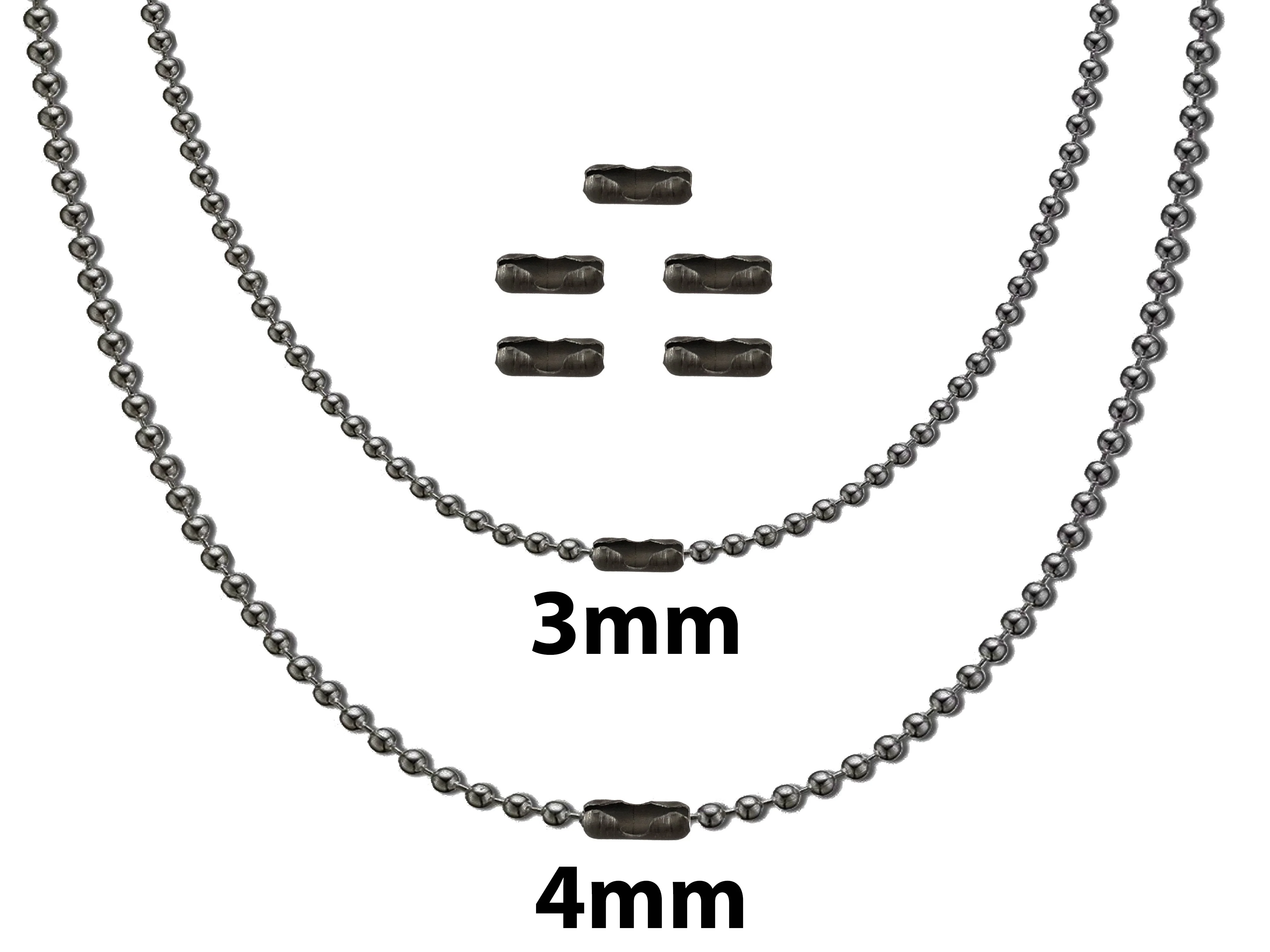 Titanium Ball Chain Kit + 5 Clasps ( Gen 2 ) - Image 2