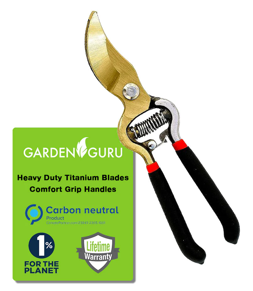 Titanium Bypass Garden Pruner Clippers - Image 2