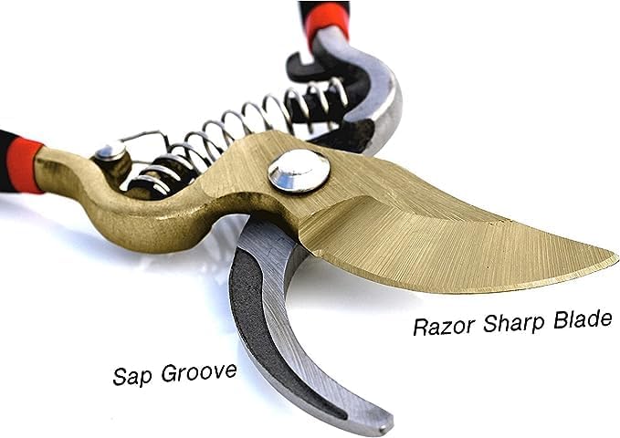 Titanium Bypass Garden Pruner Clippers - Image 3