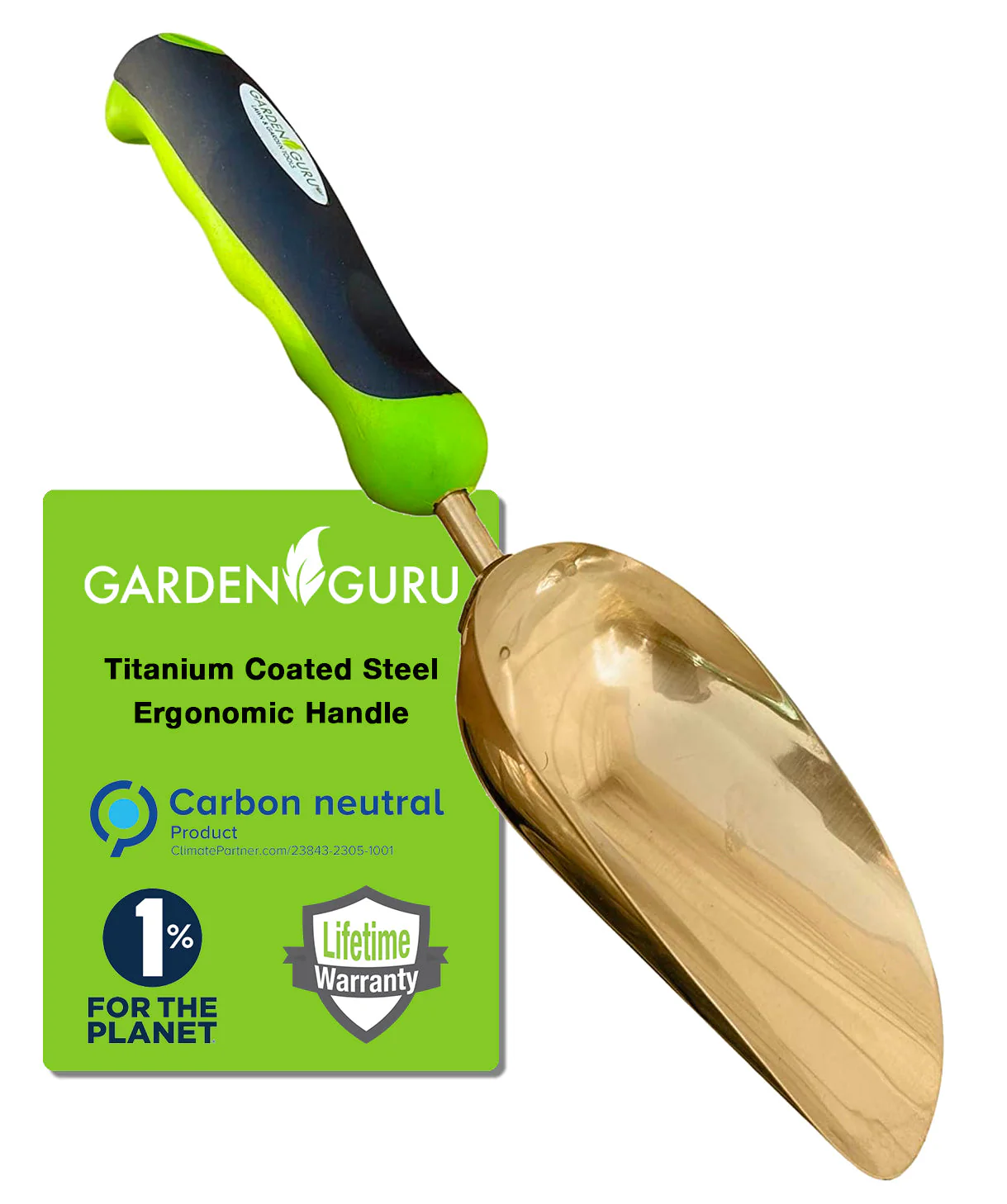 Titanium Garden Scoop Trowel - Image 2