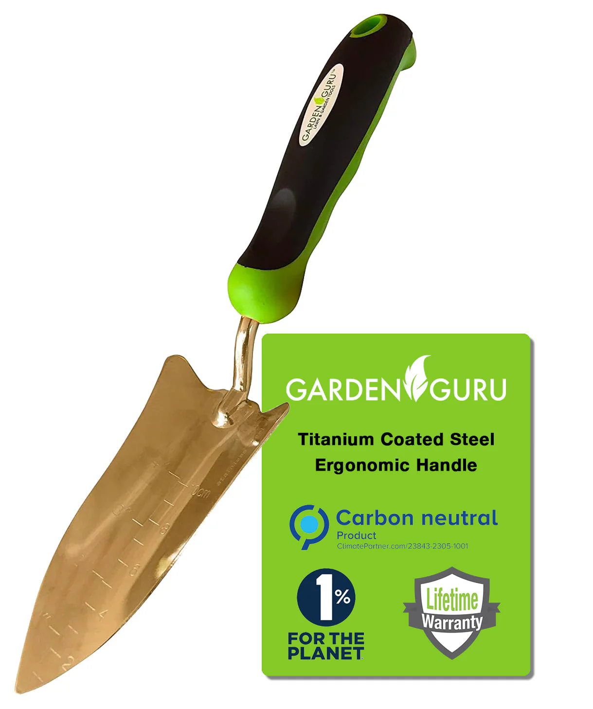 Titanium Garden Transplanter Trowel - Image 2