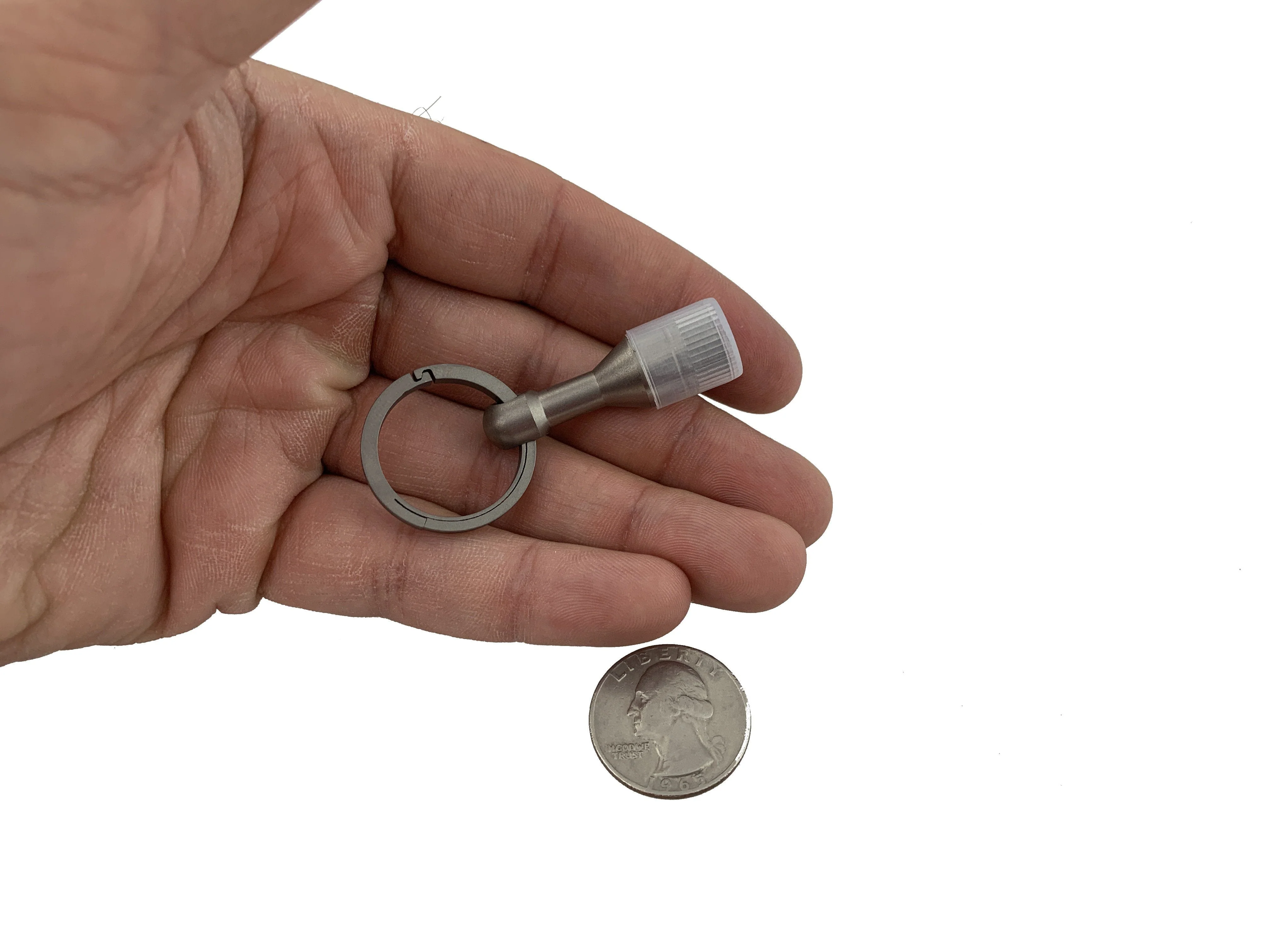 Titanium Magnetic Ferrous Tester + Living Spring Key Ring - Image 10