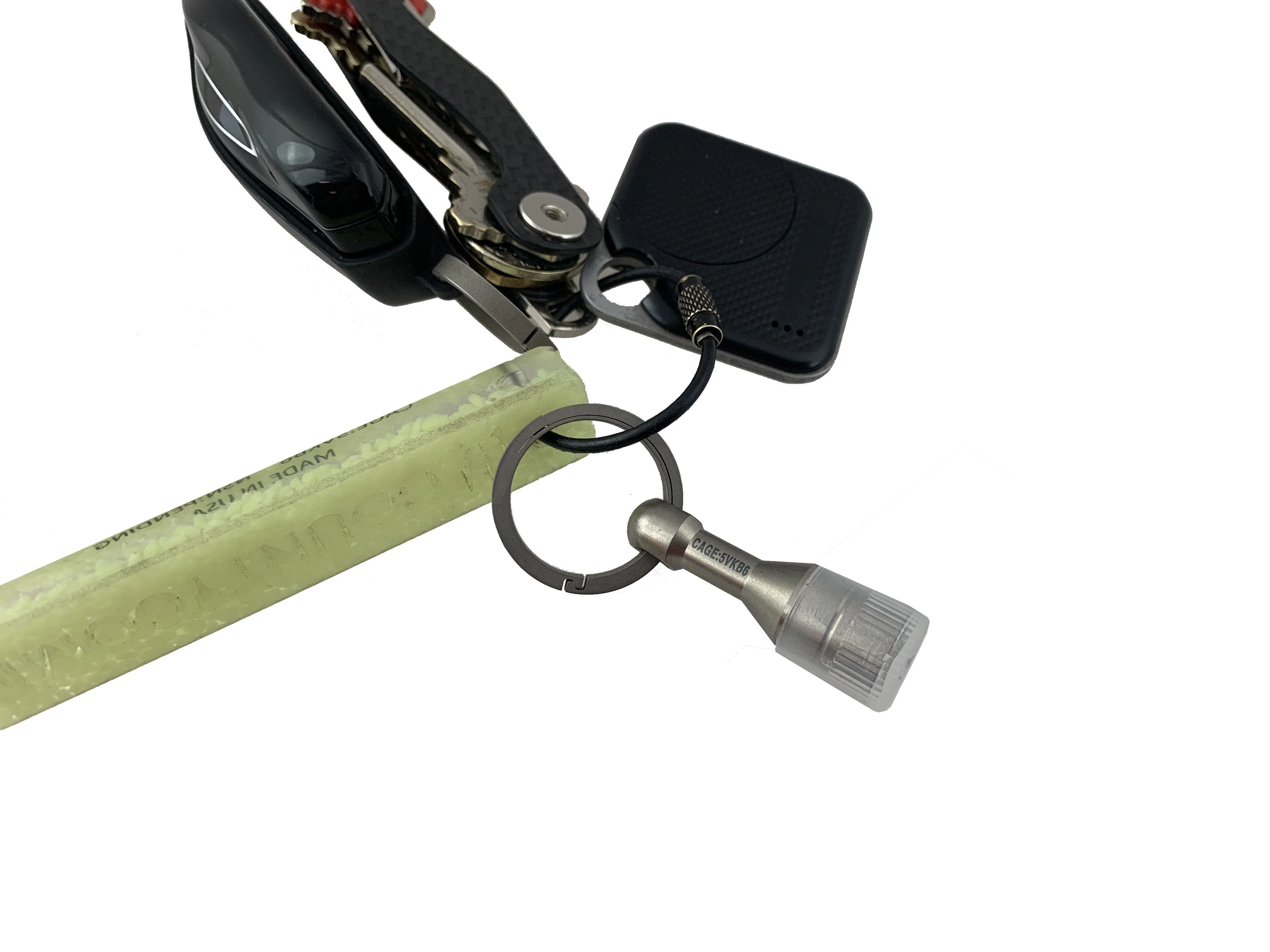 Titanium Magnetic Ferrous Tester + Living Spring Key Ring - Image 2