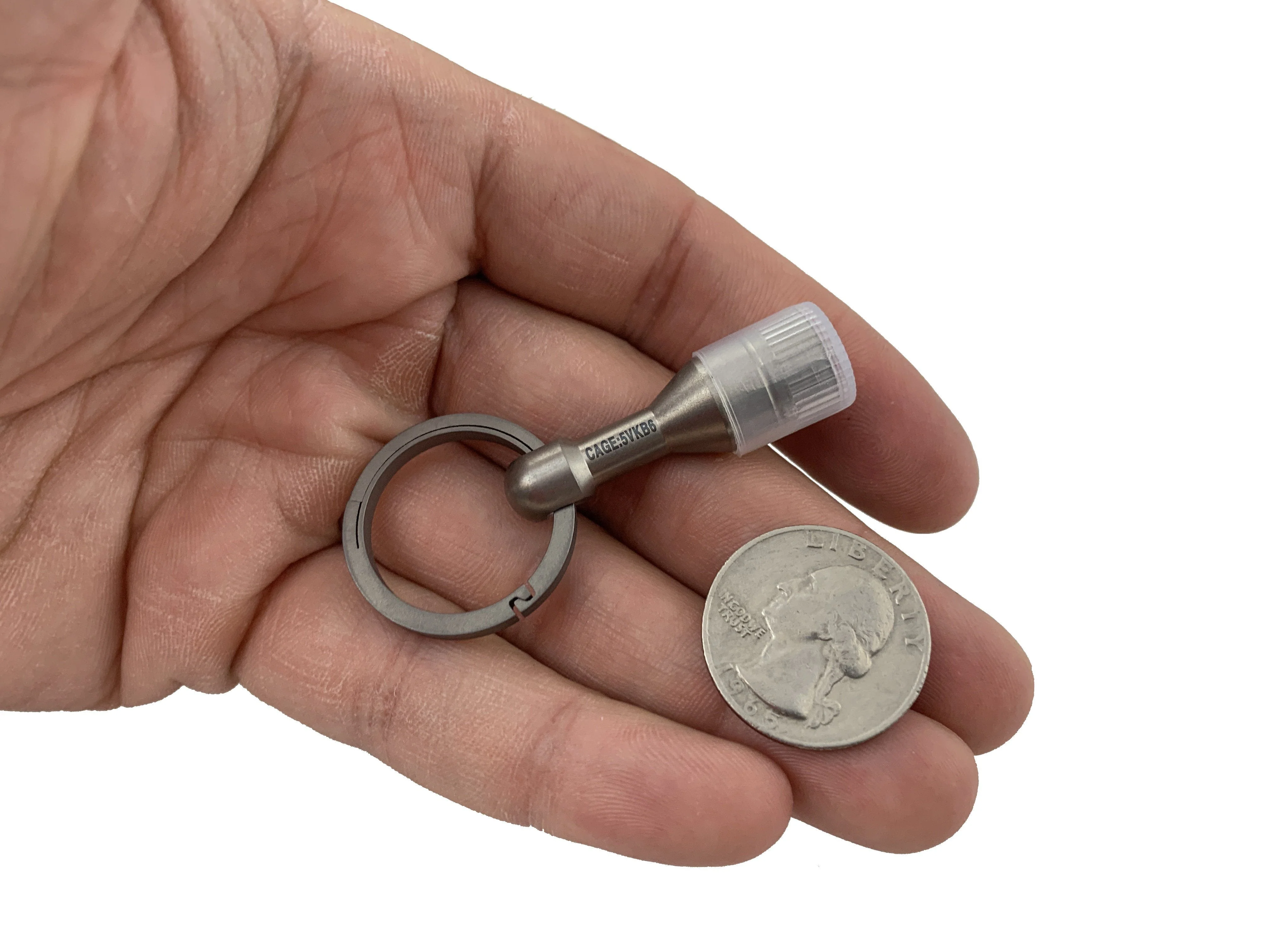 Titanium Magnetic Ferrous Tester + Living Spring Key Ring - Image 7