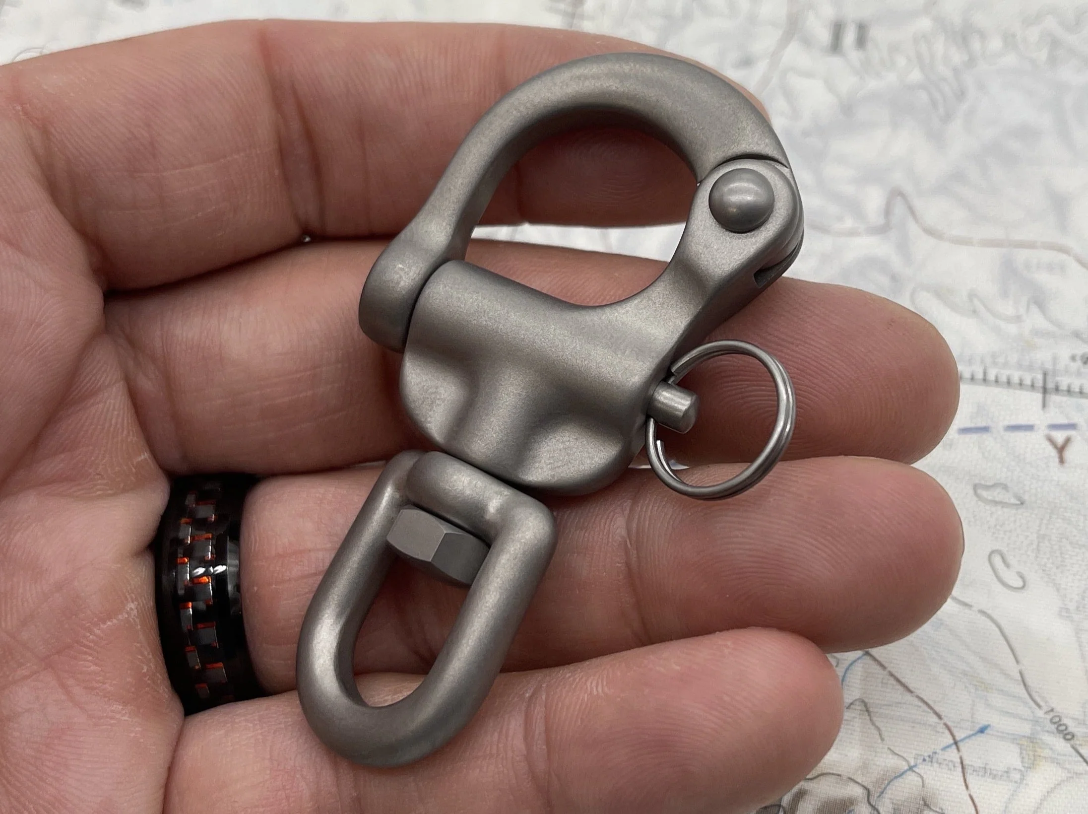 Titanium Quick Release Snap Shackle - Image 2