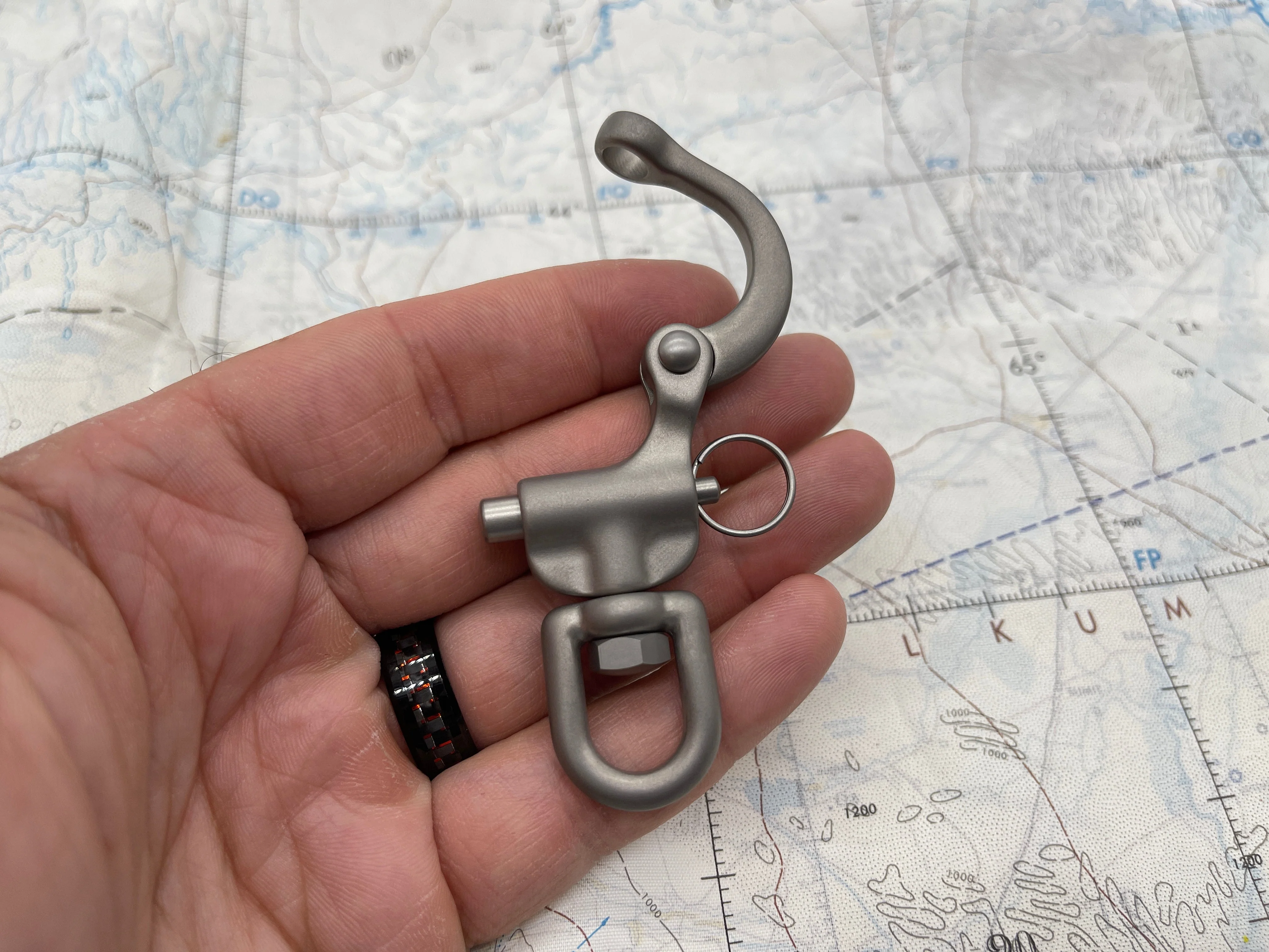 Titanium Quick Release Snap Shackle - Image 4