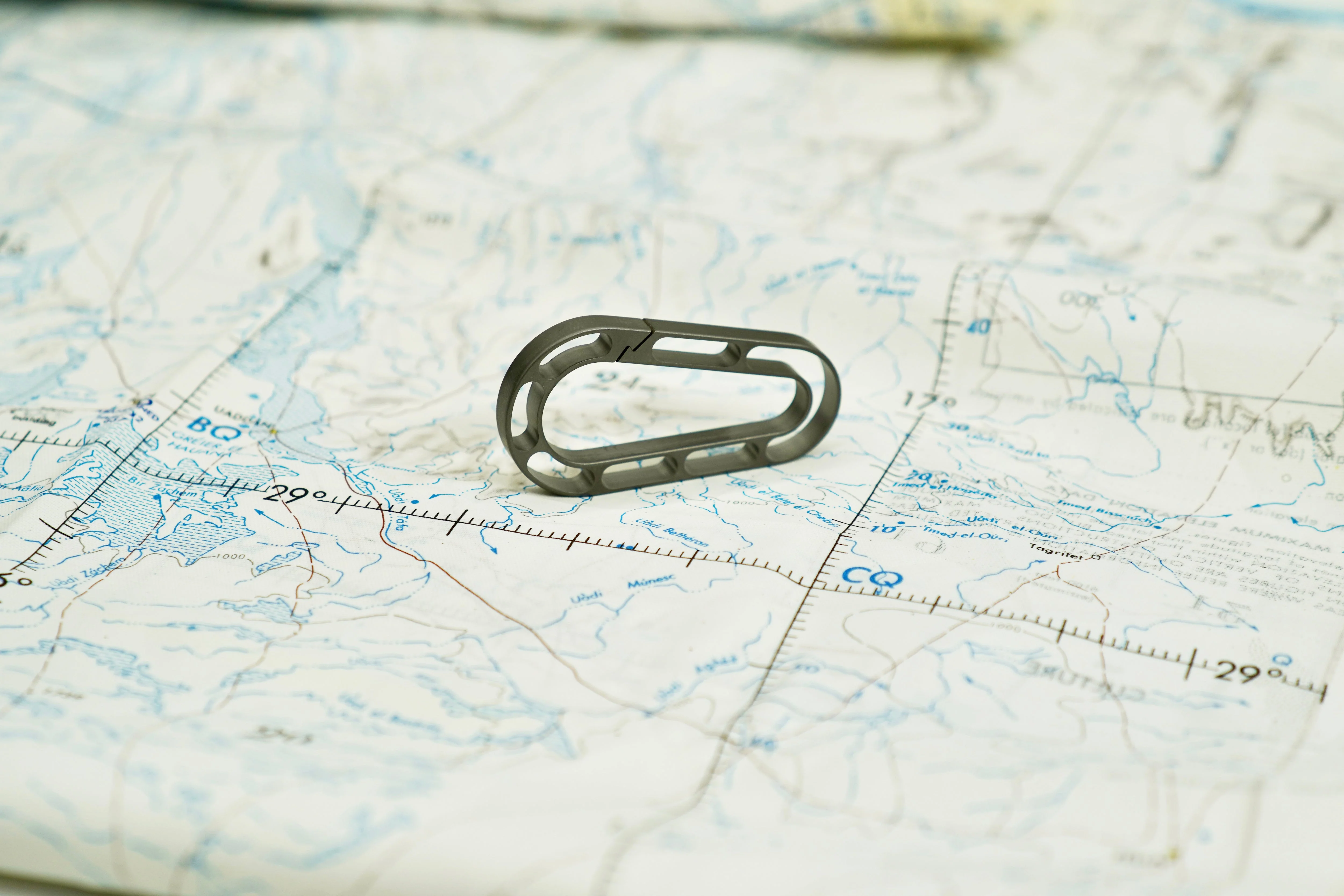 Titanium Skeleton EDM Carabiner - Image 4