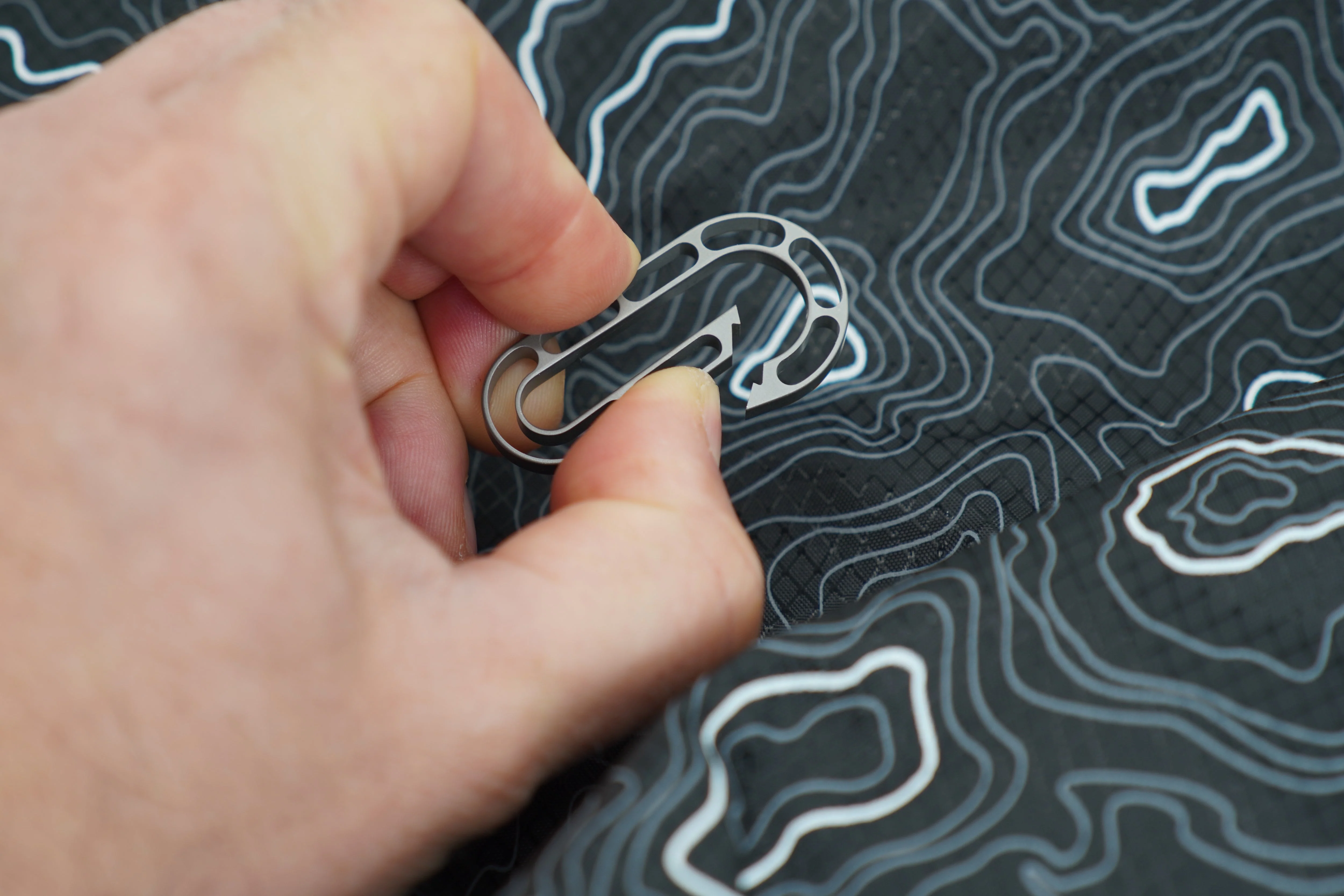Titanium Skeleton EDM Carabiner - Image 5