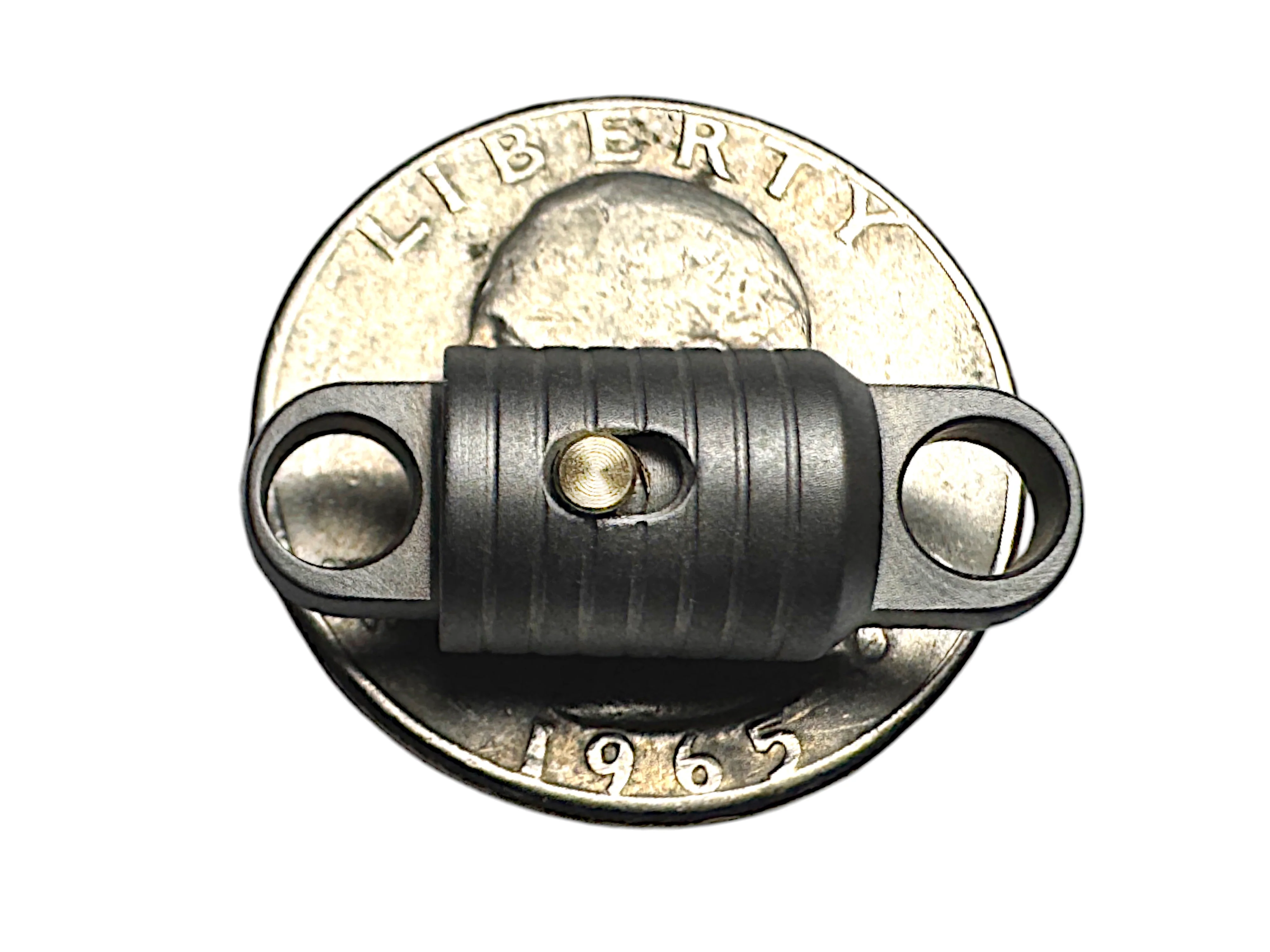 Titanium Slide-Lock Quick-Release Keychain - Image 2