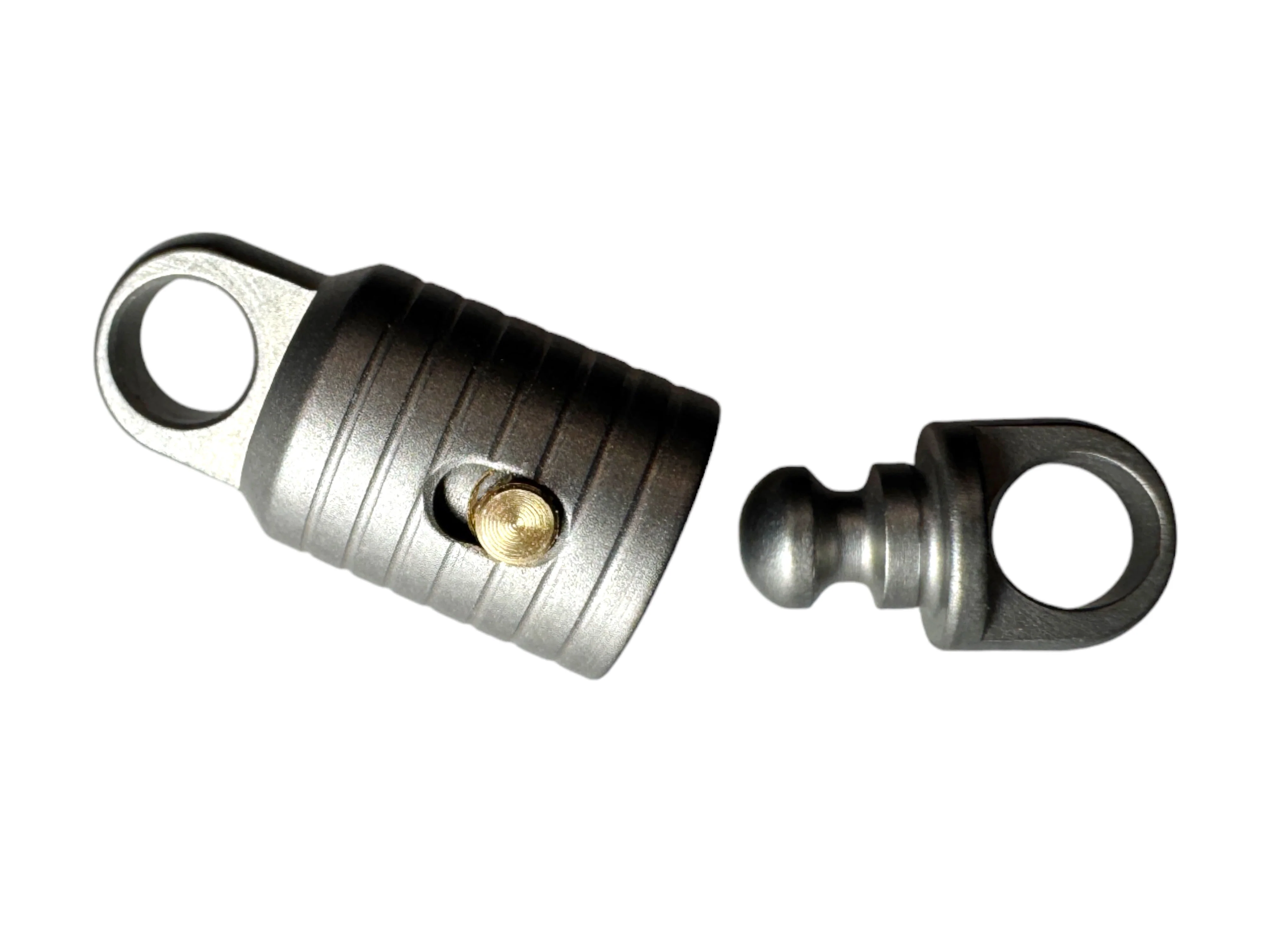 Titanium Slide-Lock Quick-Release Keychain - Image 5