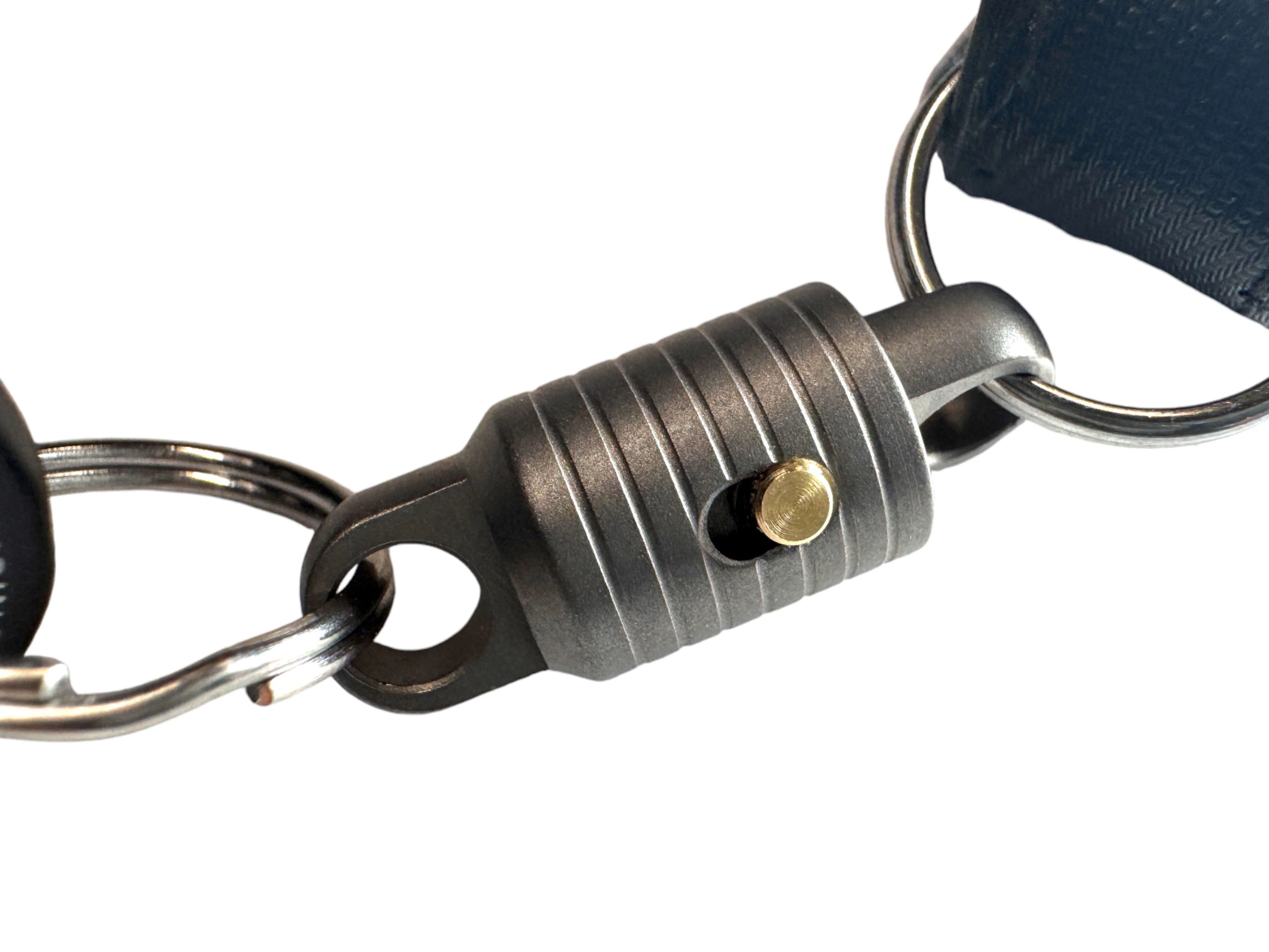 Titanium Slide-Lock Quick-Release Keychain - Image 6