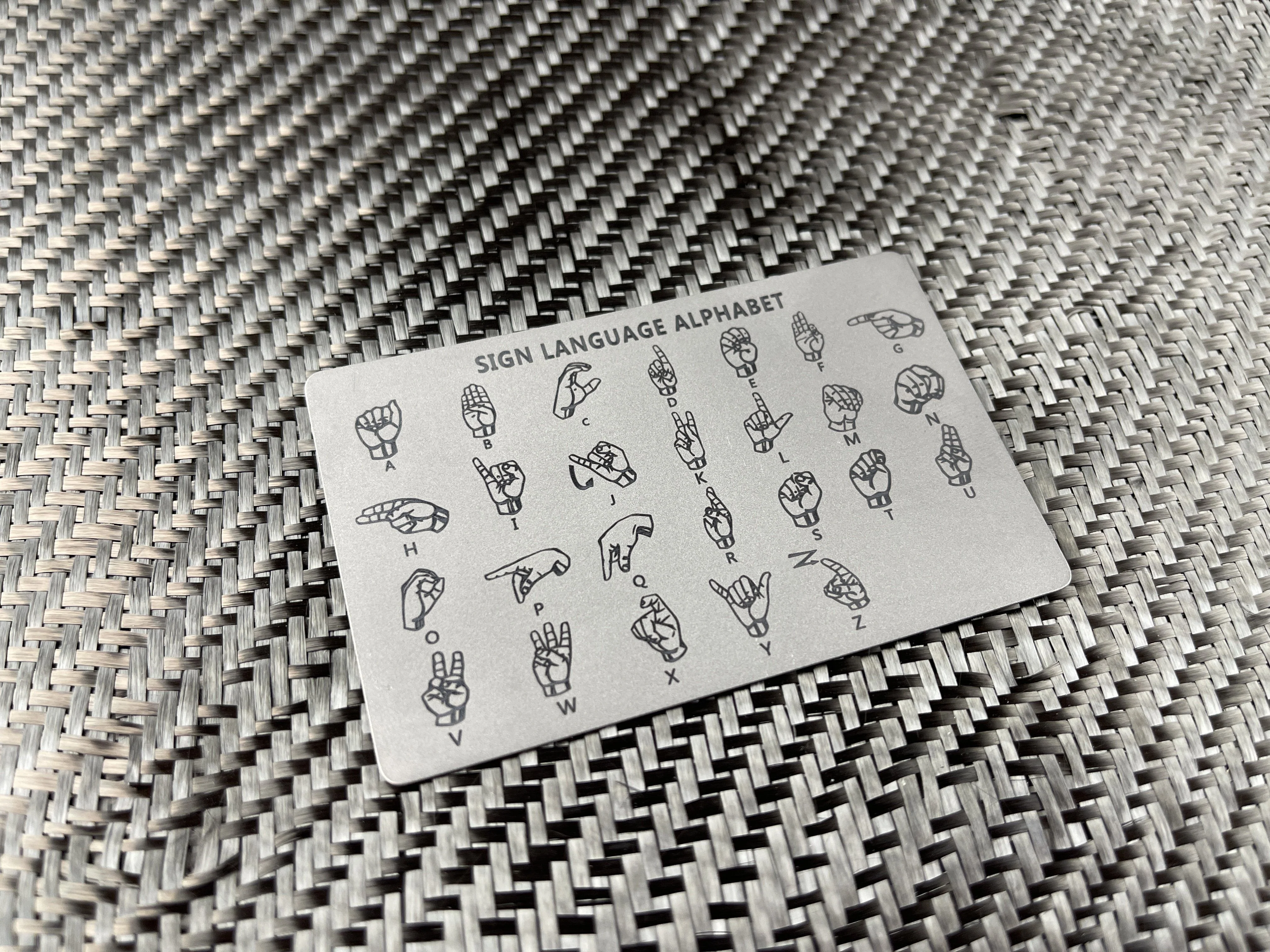 Titanium Tactical Hand Signals Cards ( Double Sided ) - Image 4