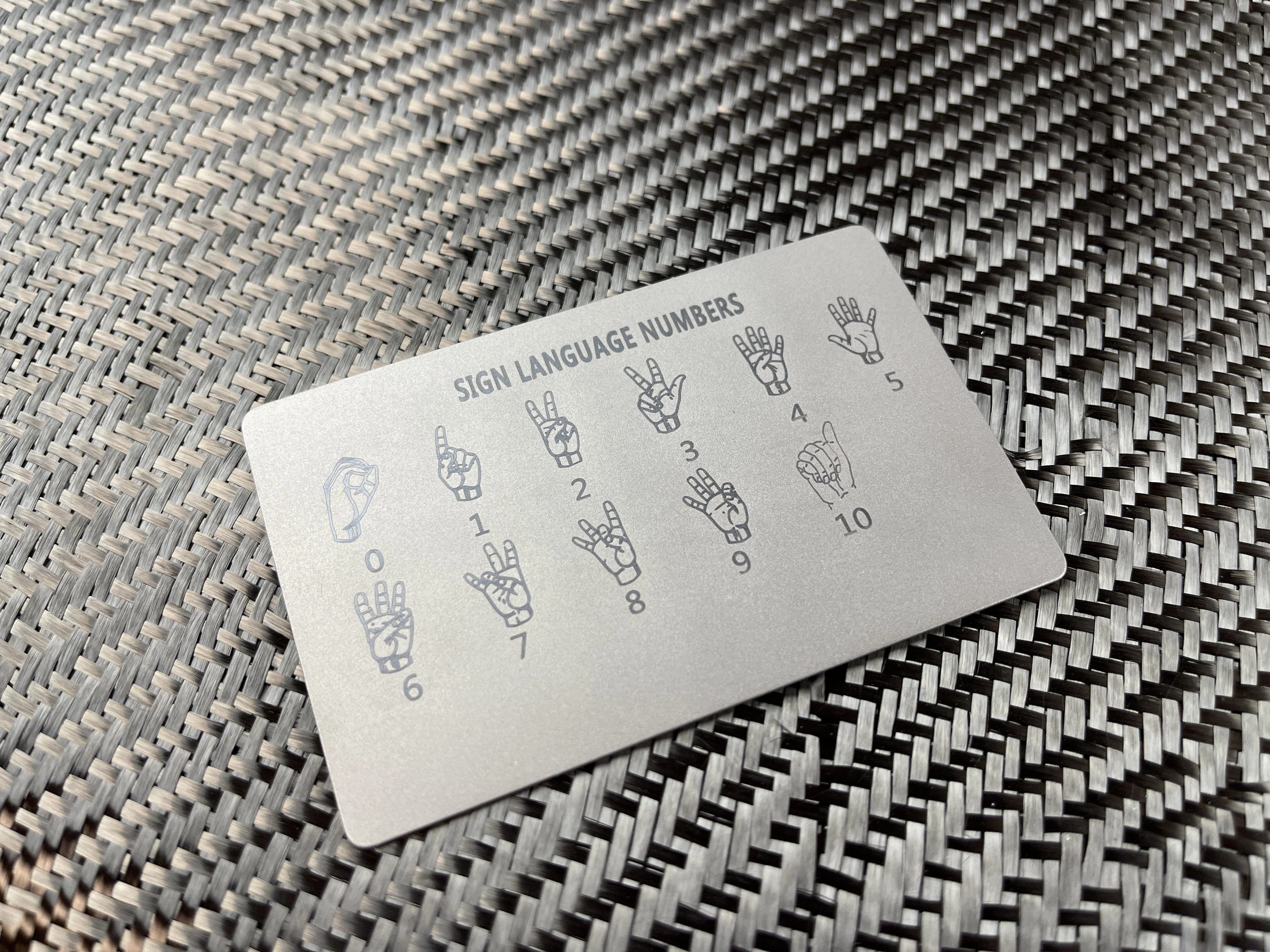 Titanium Tactical Hand Signals Cards ( Double Sided ) - Image 5