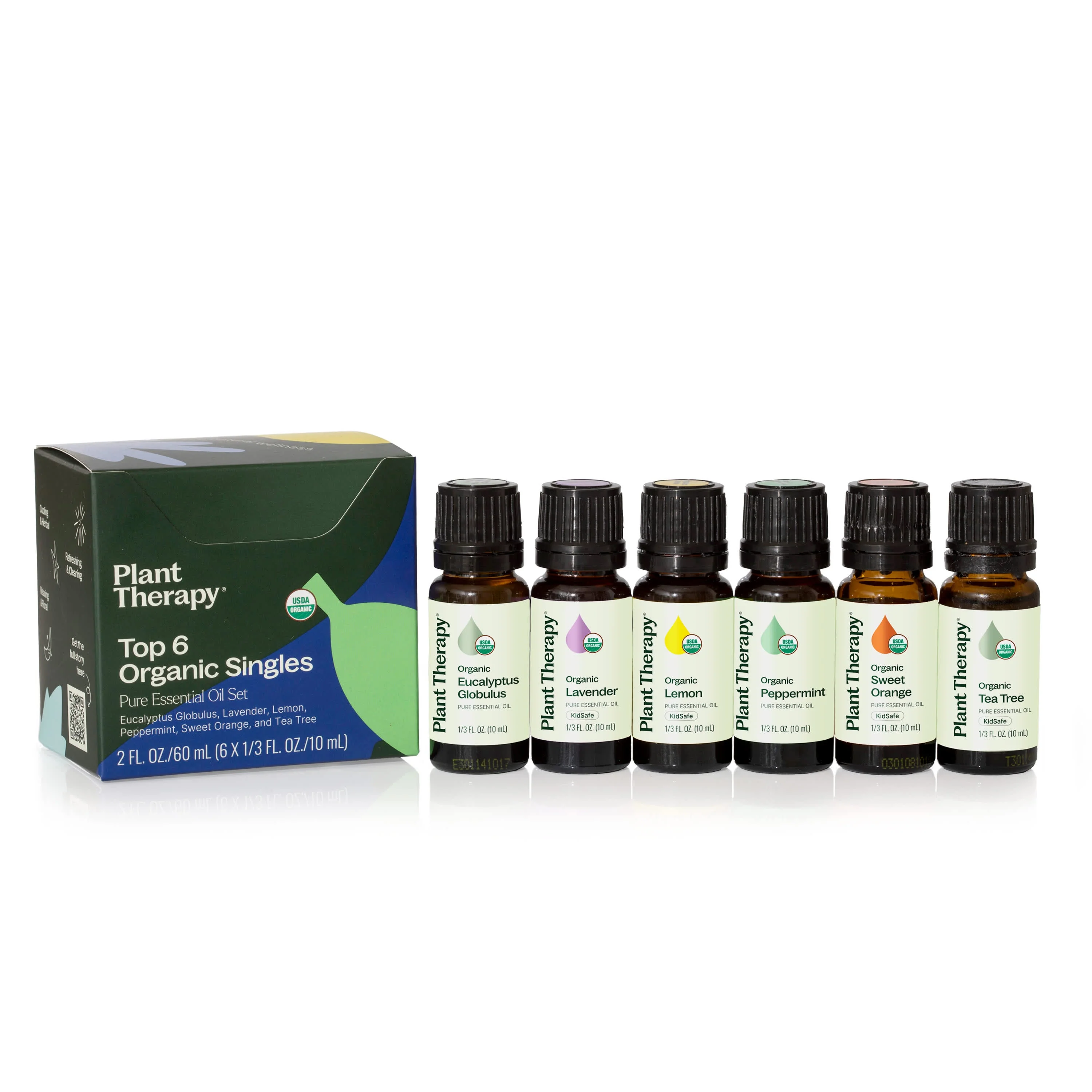 Top 6 Organic Singles Essential Oil Set - Image 6