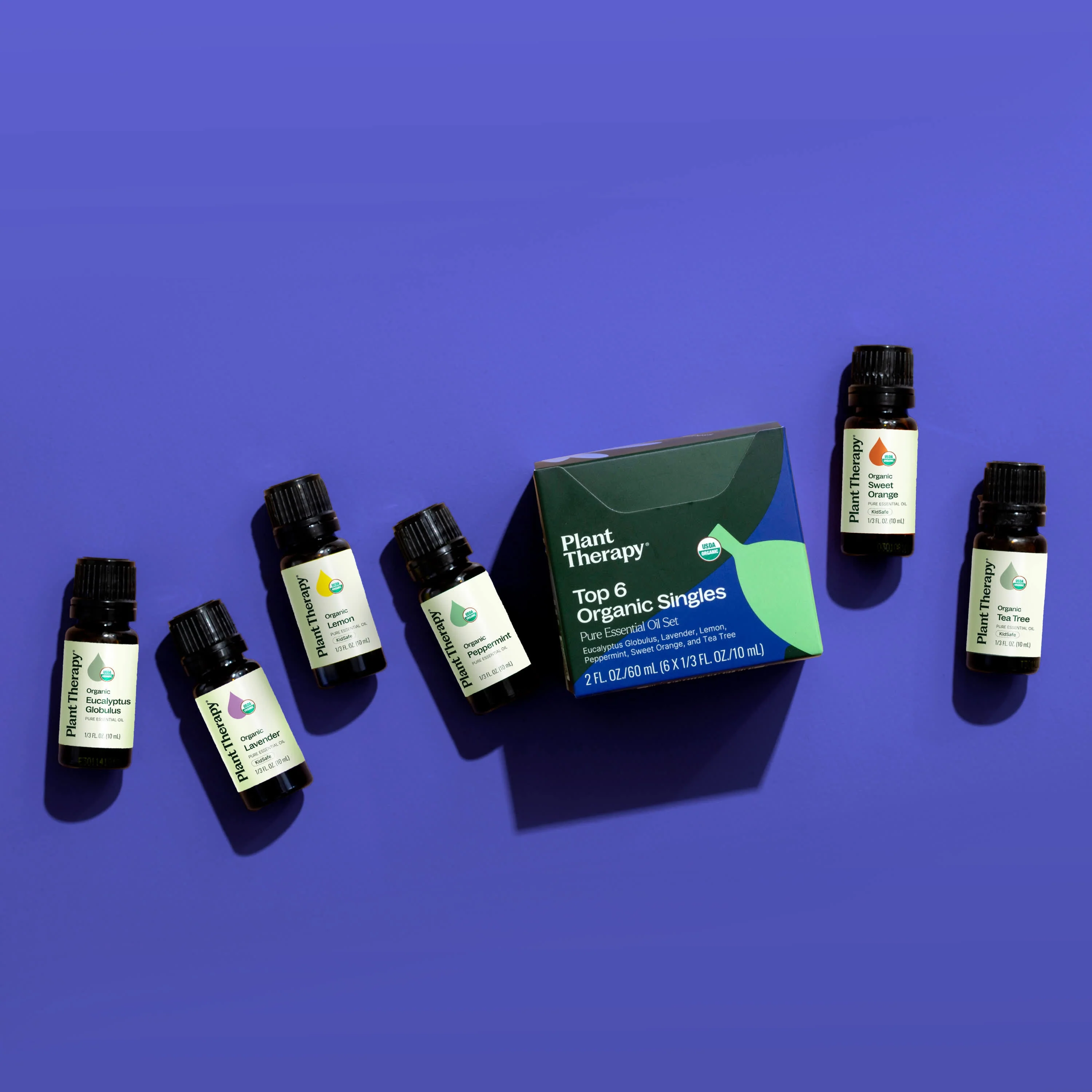 Top 6 Organic Singles Essential Oil Set - Image 9