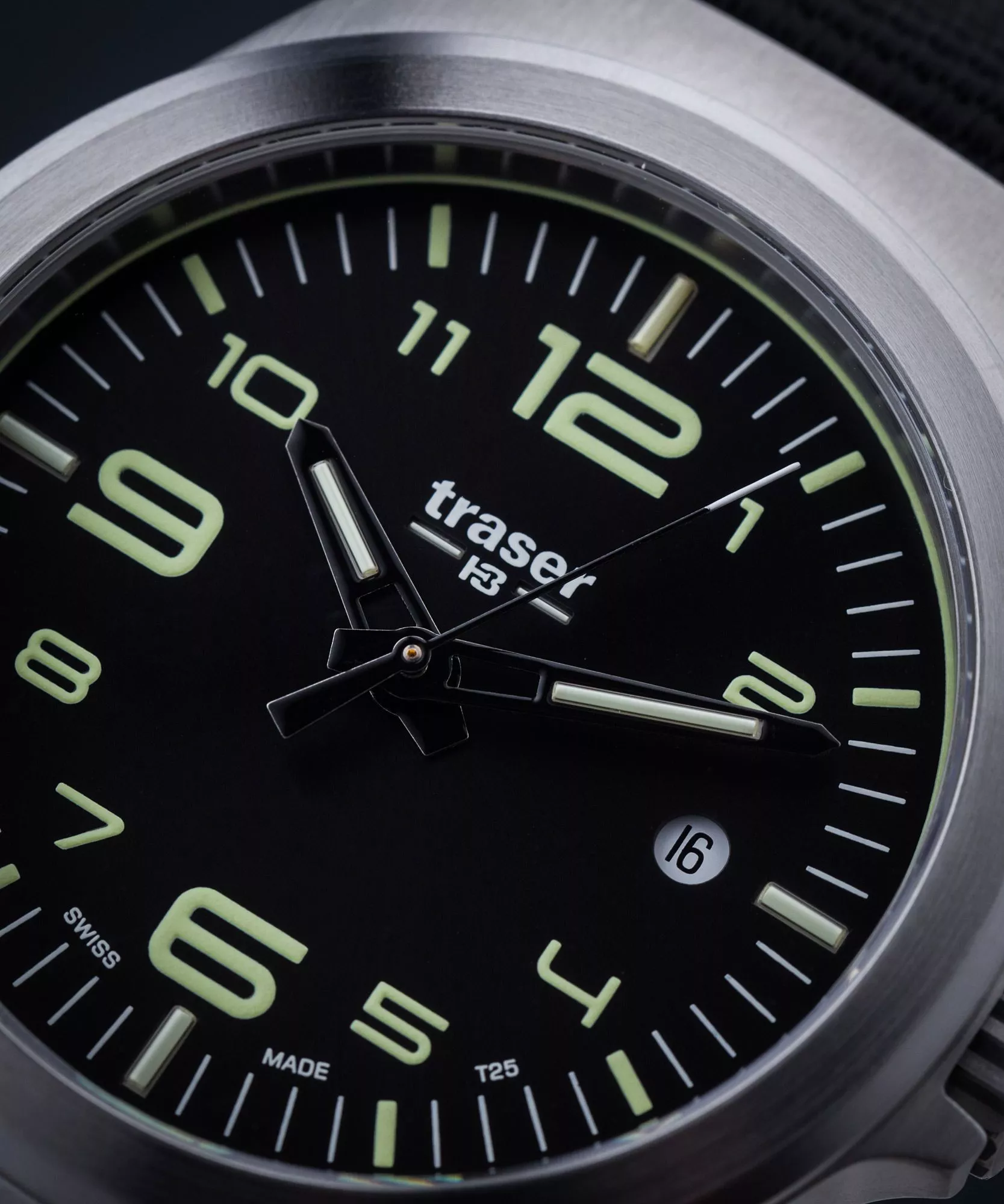 Traser P59 Essential M Black Dial Watch w/Trigalight + SuperLuminova - Image 5