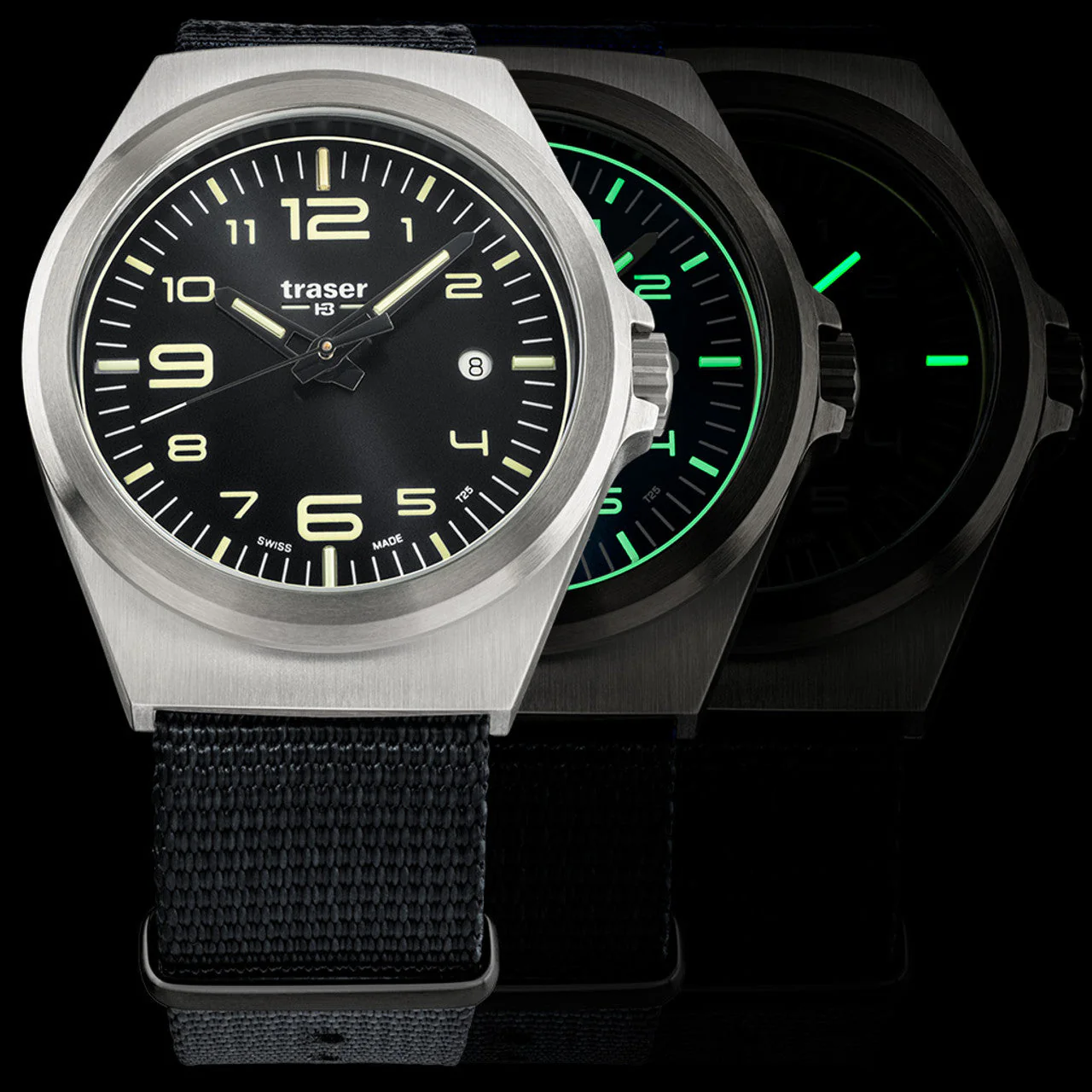 Traser P59 Essential M Black Dial Watch w/Trigalight + SuperLuminova - Image 6