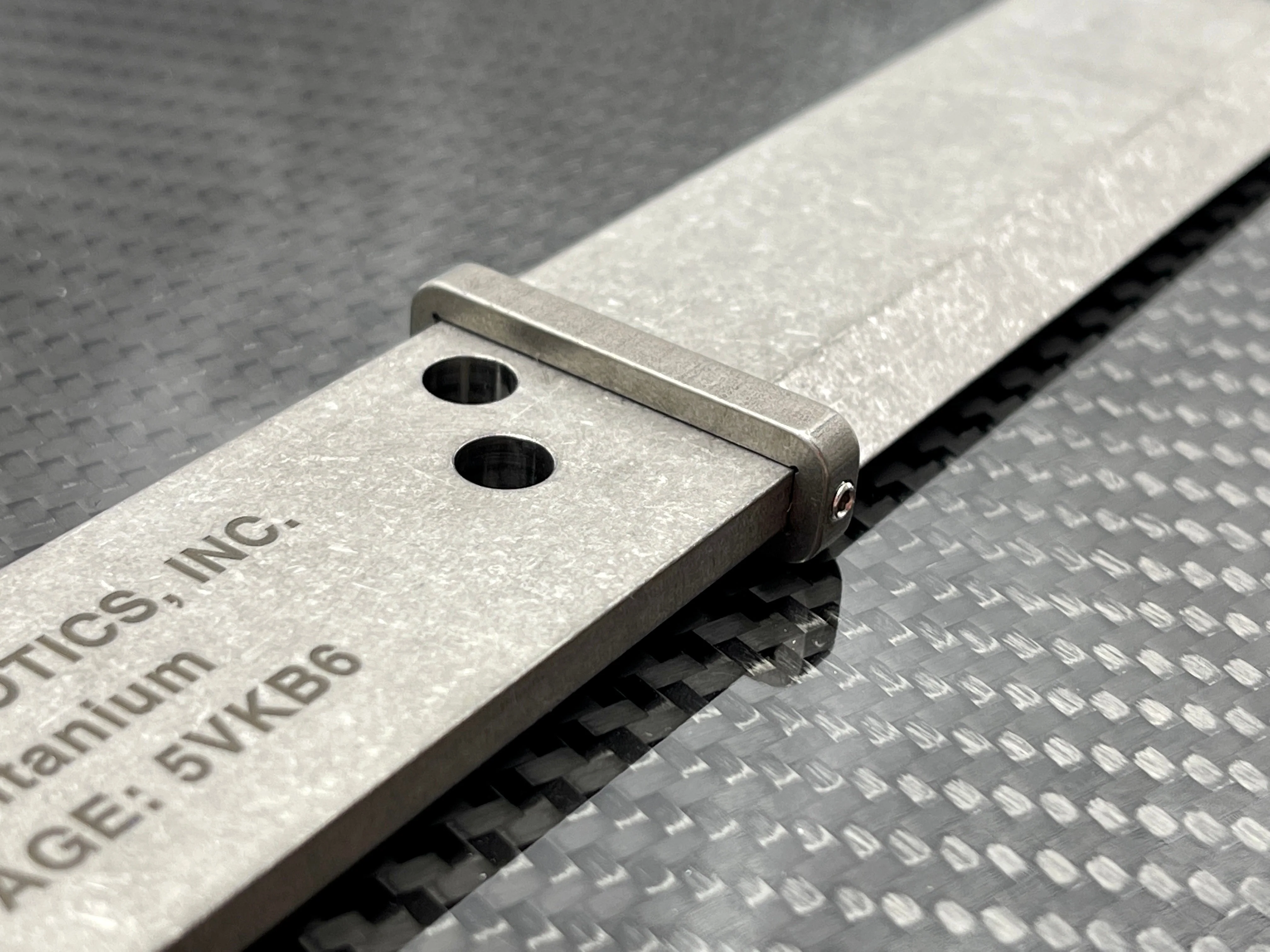 Tumbled Titanium EOD Robotics Breacher Bar ( 2 Sizes ) - Image 16