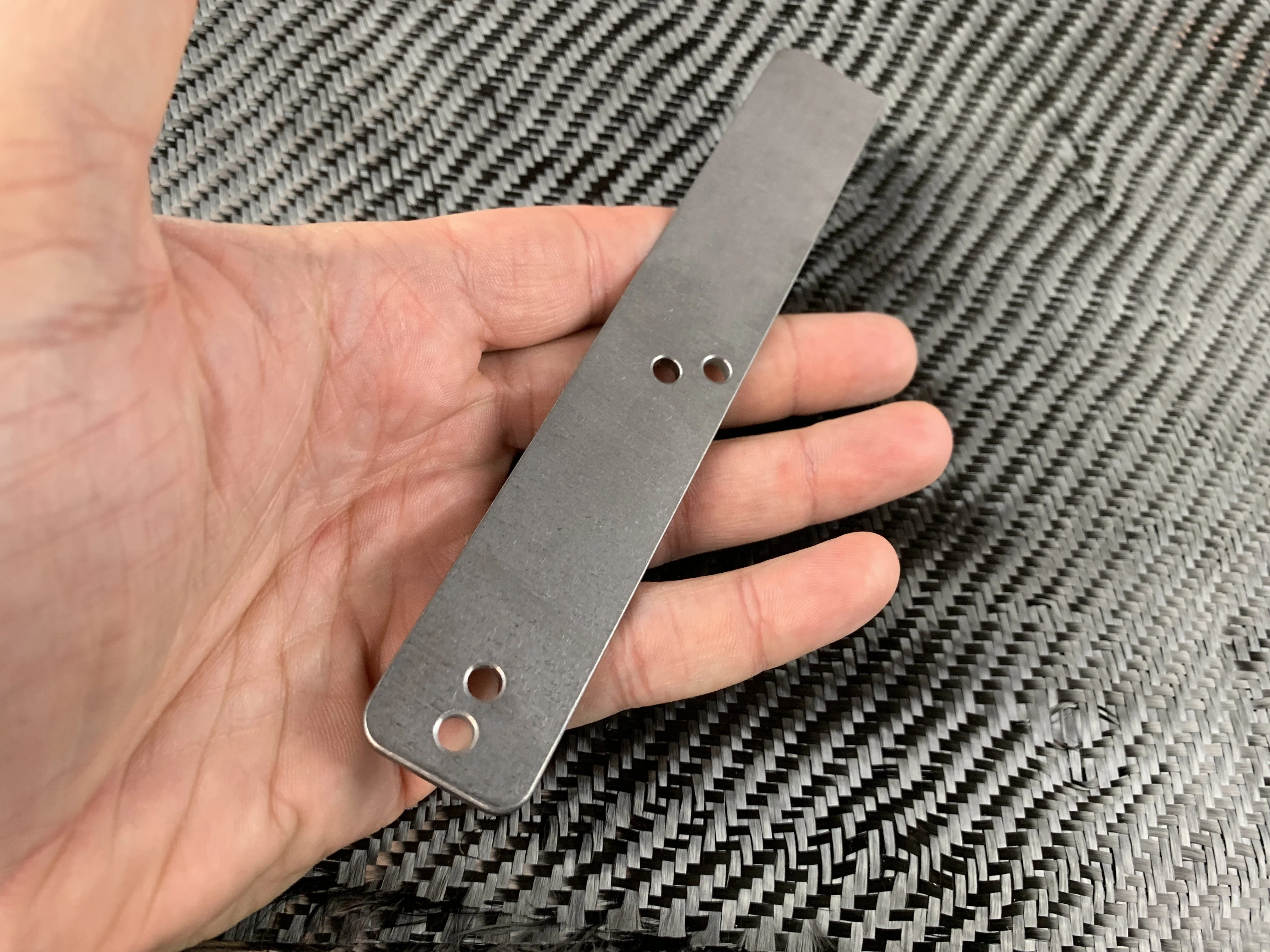 Tumbled Titanium EOD Robotics Breacher Bar ( 2 Sizes ) - Image 18