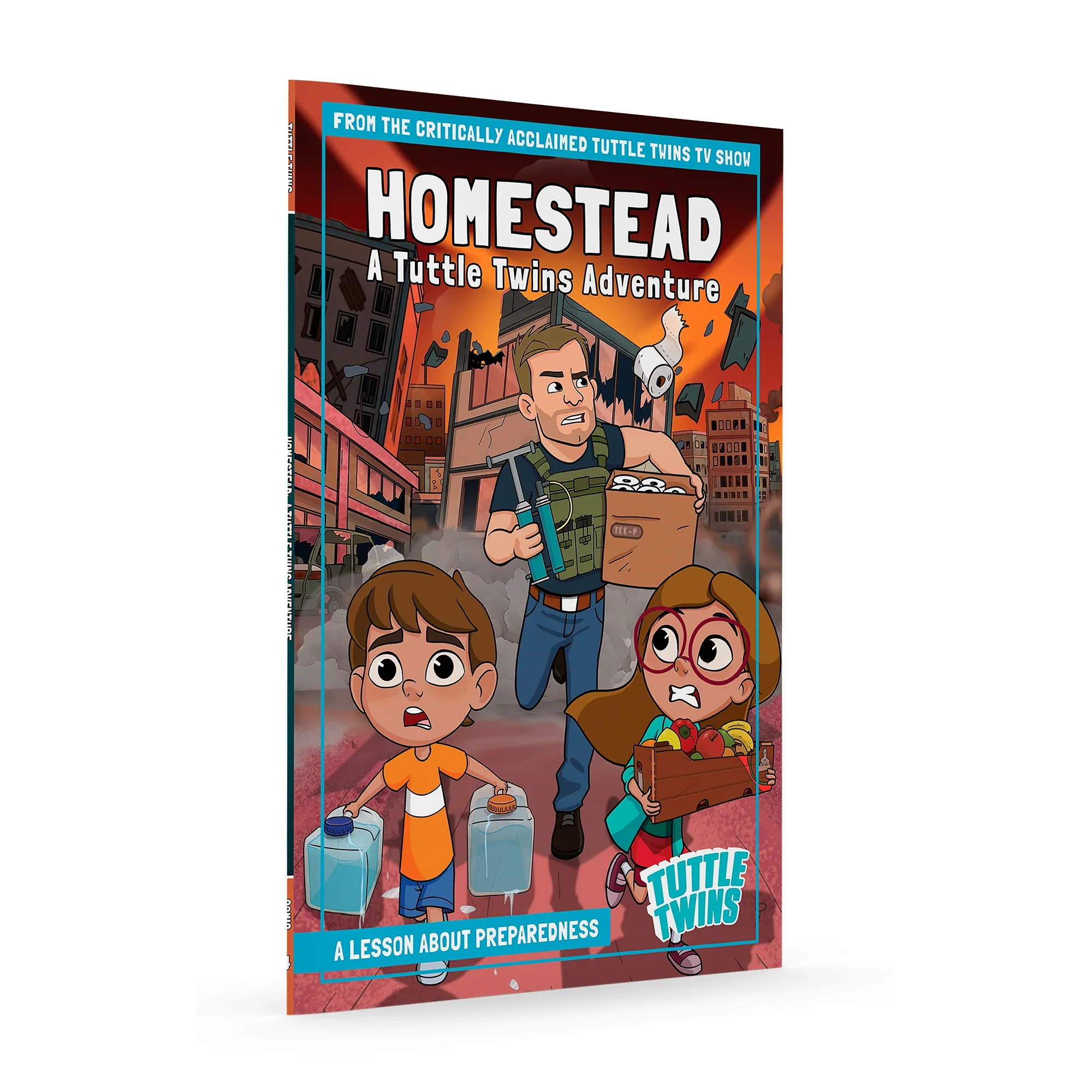 Tuttle Twins + Homestead Comic - A Lesson about Preparedness - Image 3