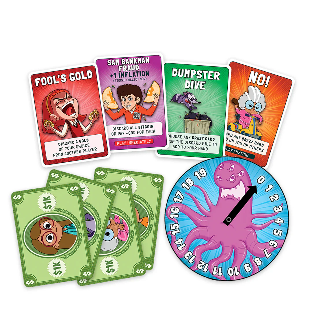 Tuttle Twins Inflation Monster Card Game - Image 2