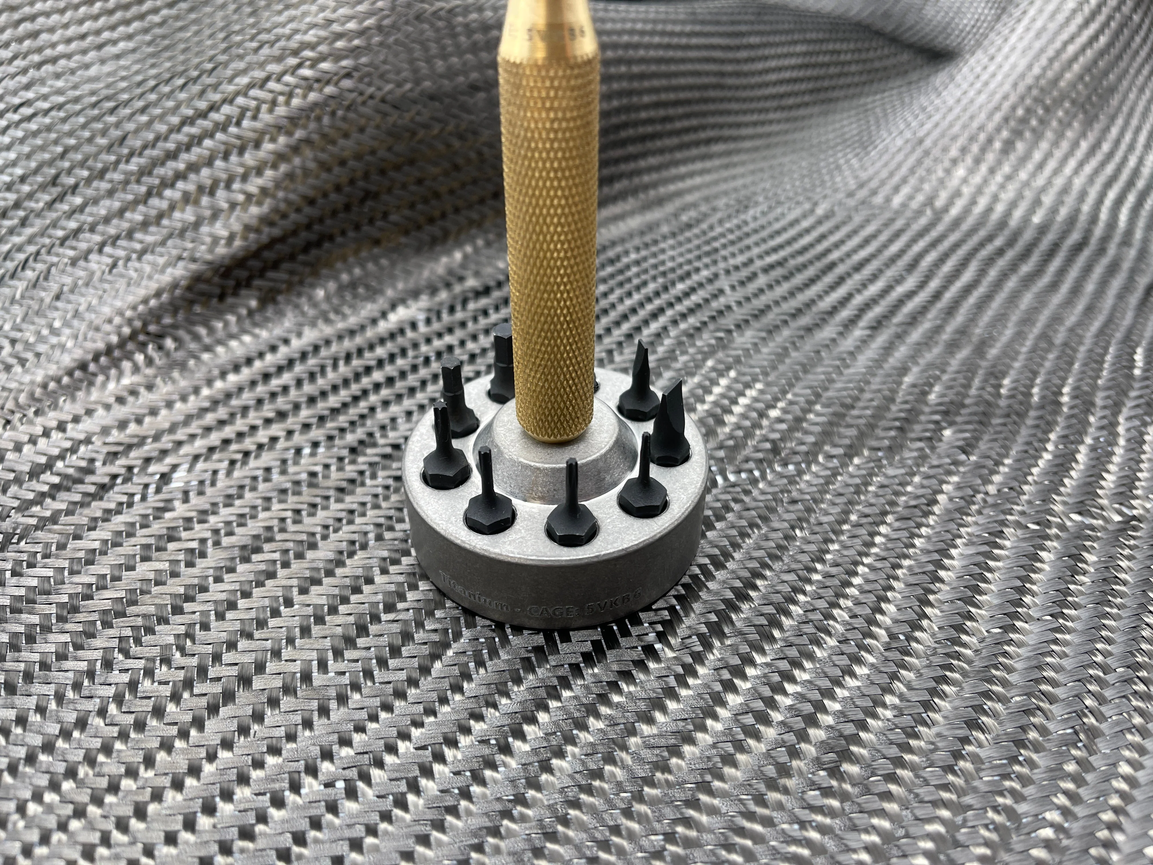 Universal Titanium Desk Stand For 1/4" Screwdriver Sets! - Rev 2 - Image 10