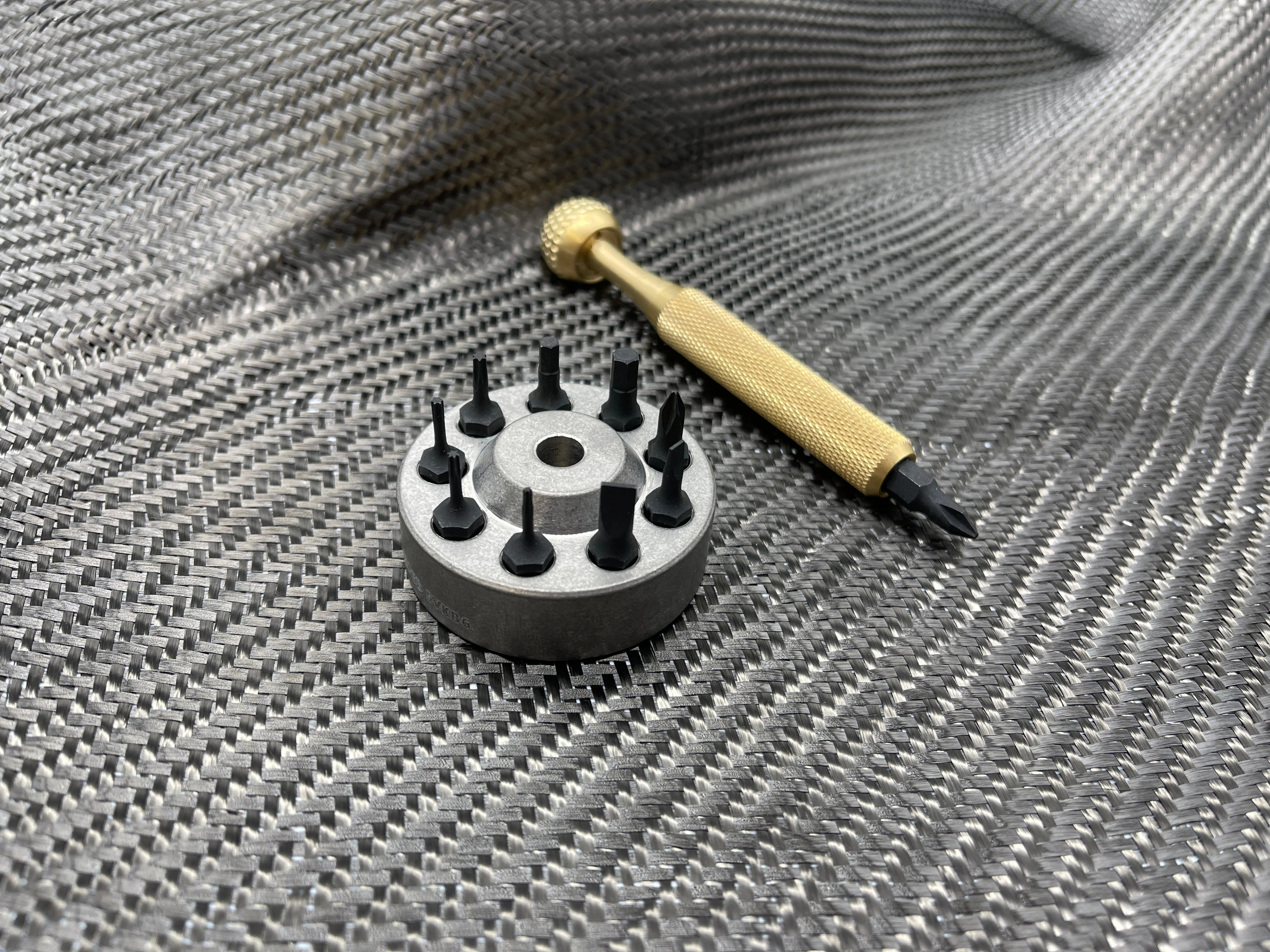 Universal Titanium Desk Stand For 1/4" Screwdriver Sets! - Rev 2 - Image 5