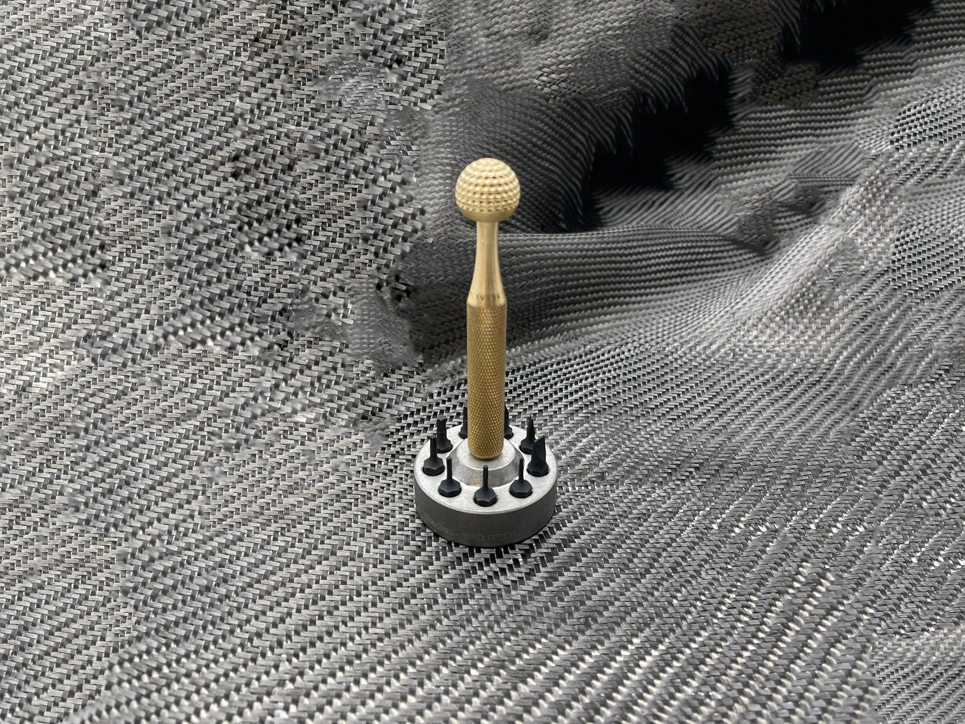 Universal Titanium Desk Stand For 1/4" Screwdriver Sets! - Rev 2 - Image 7