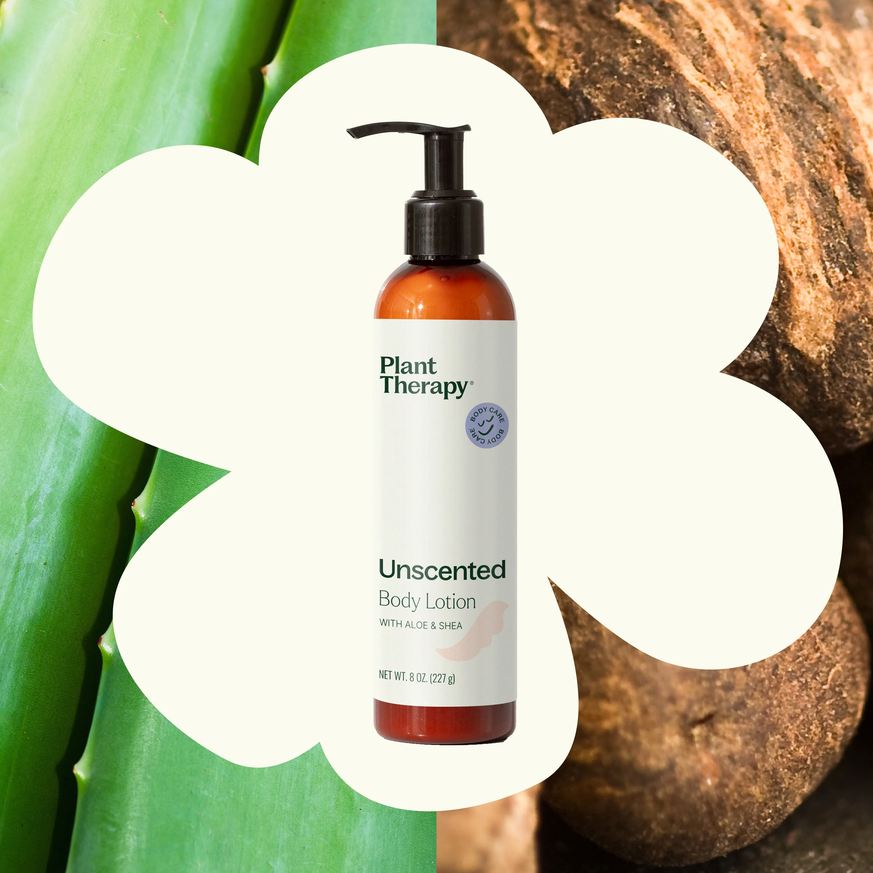 Unscented Body Lotion with Aloe and Shea - Image 2