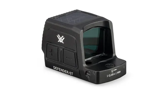 Vortex Defender-ST Enclosed Solar Micro Red Dot - 3 MOA Dot / 32 MOA Circle Reticle - Image 4