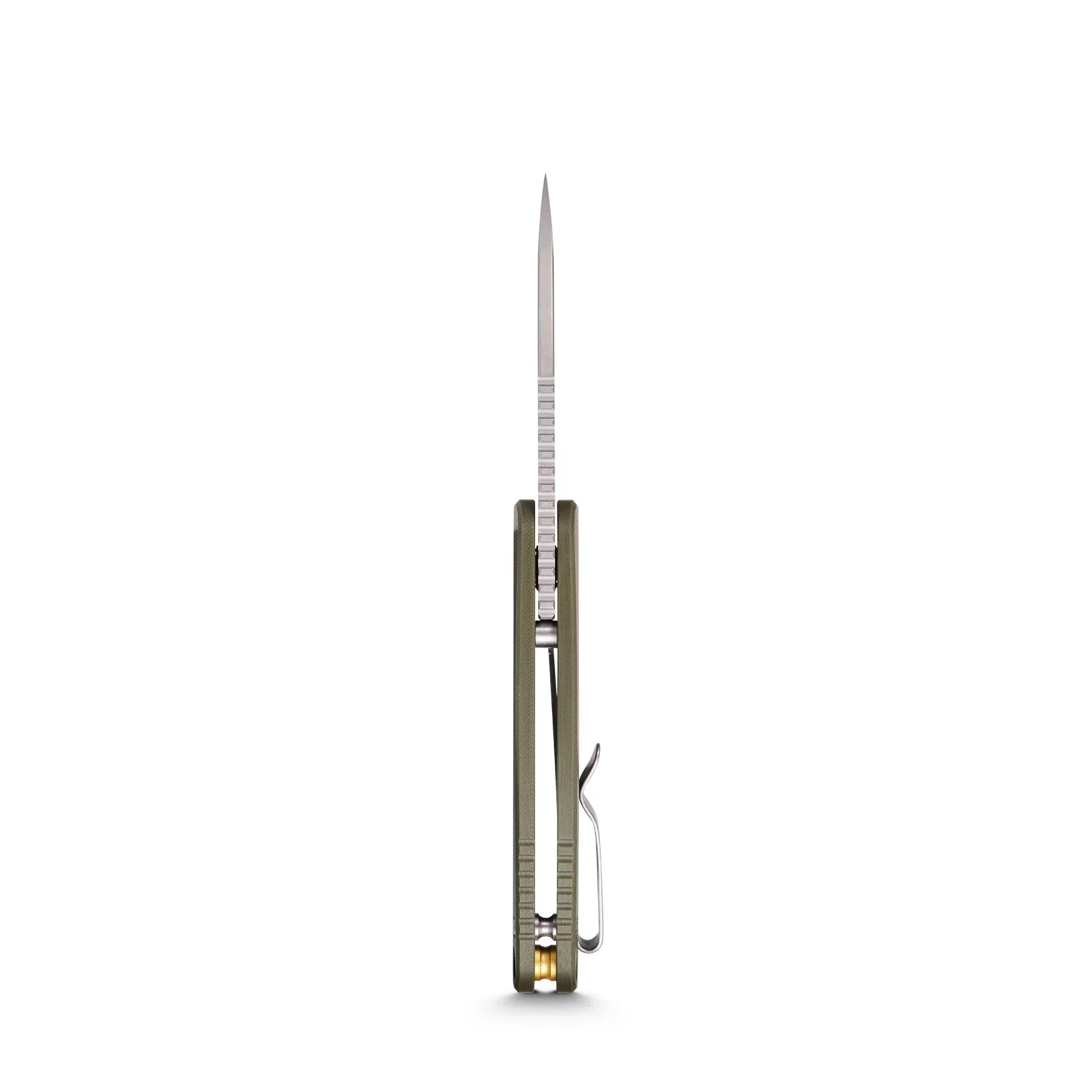 VOSTEED - Mini Acorn Knife - OD Green G10 - Liner Lock (2.46" 14C28N Blade ) - Image 5