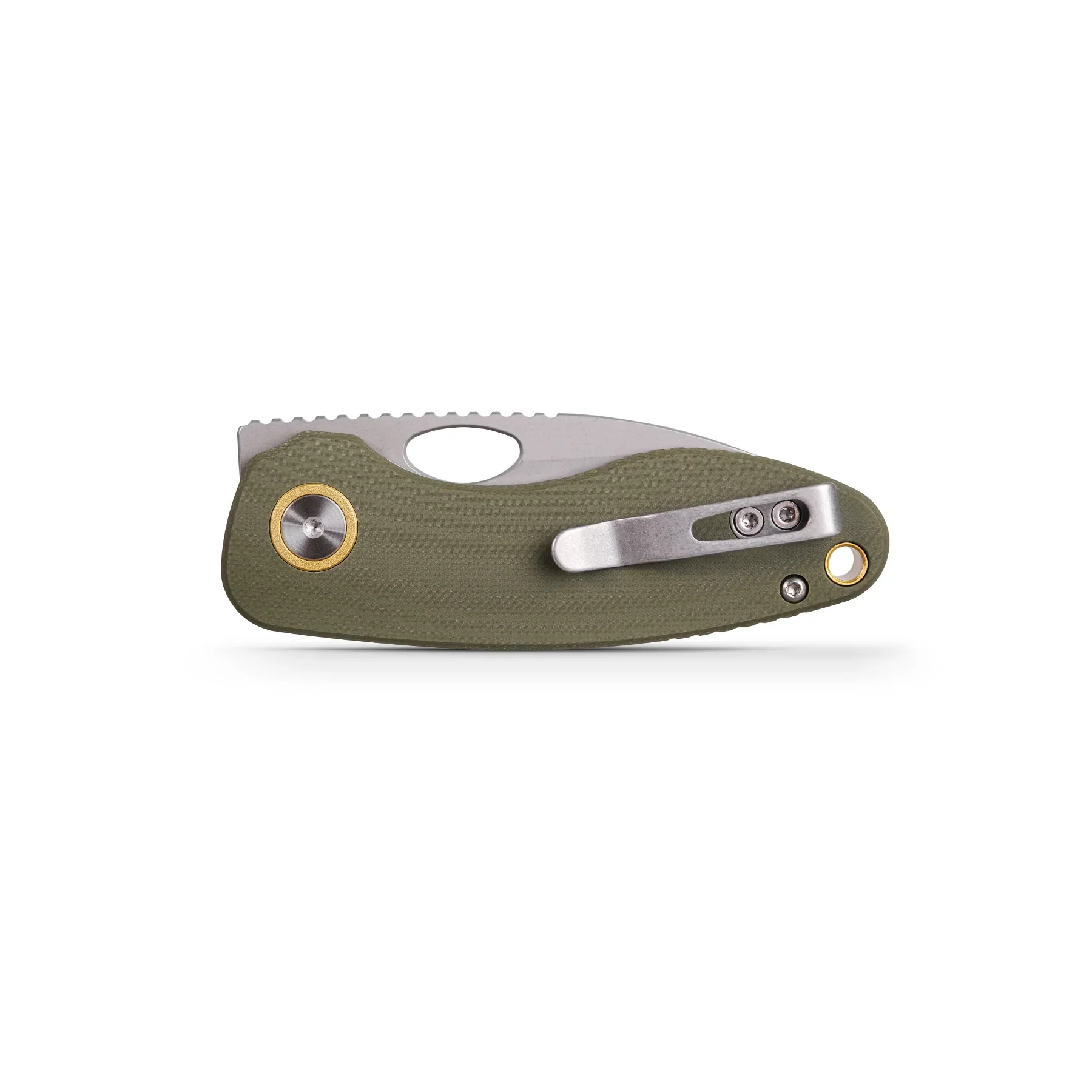 VOSTEED - Mini Acorn Knife - OD Green G10 - Liner Lock (2.46" 14C28N Blade ) - Image 6