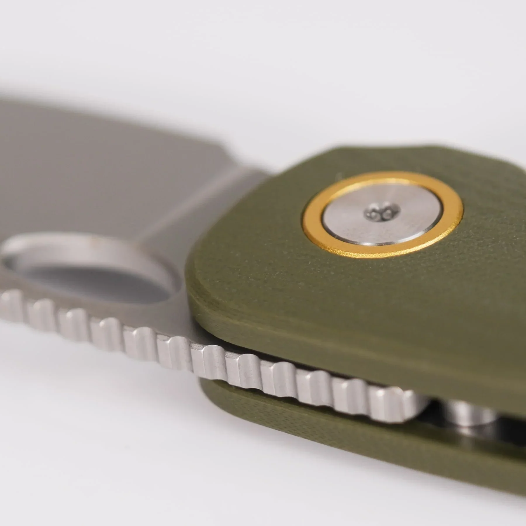 VOSTEED - Mini Acorn Knife - OD Green G10 - Liner Lock (2.46" 14C28N Blade ) - Image 8