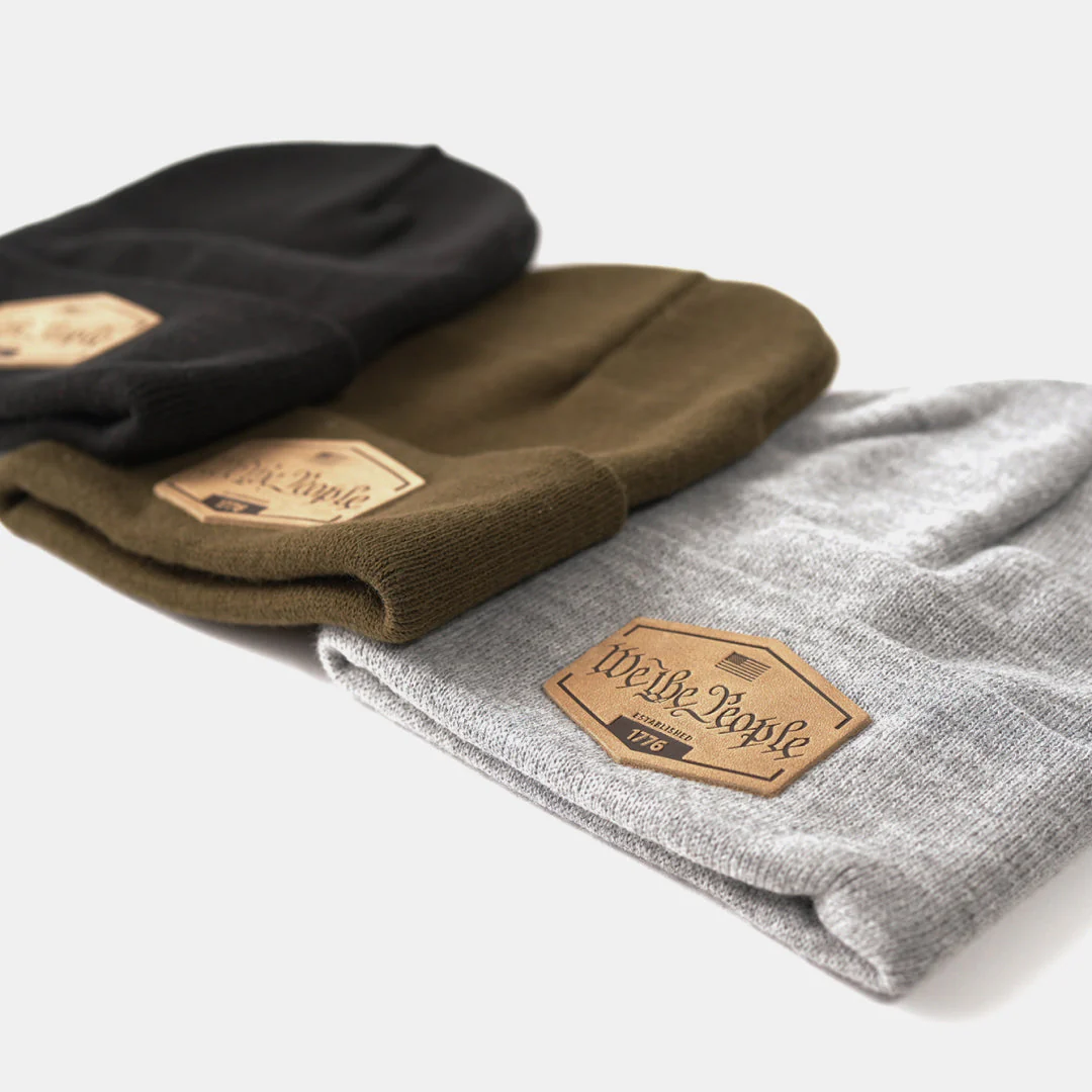 We The People Knit Beanie - Image 2