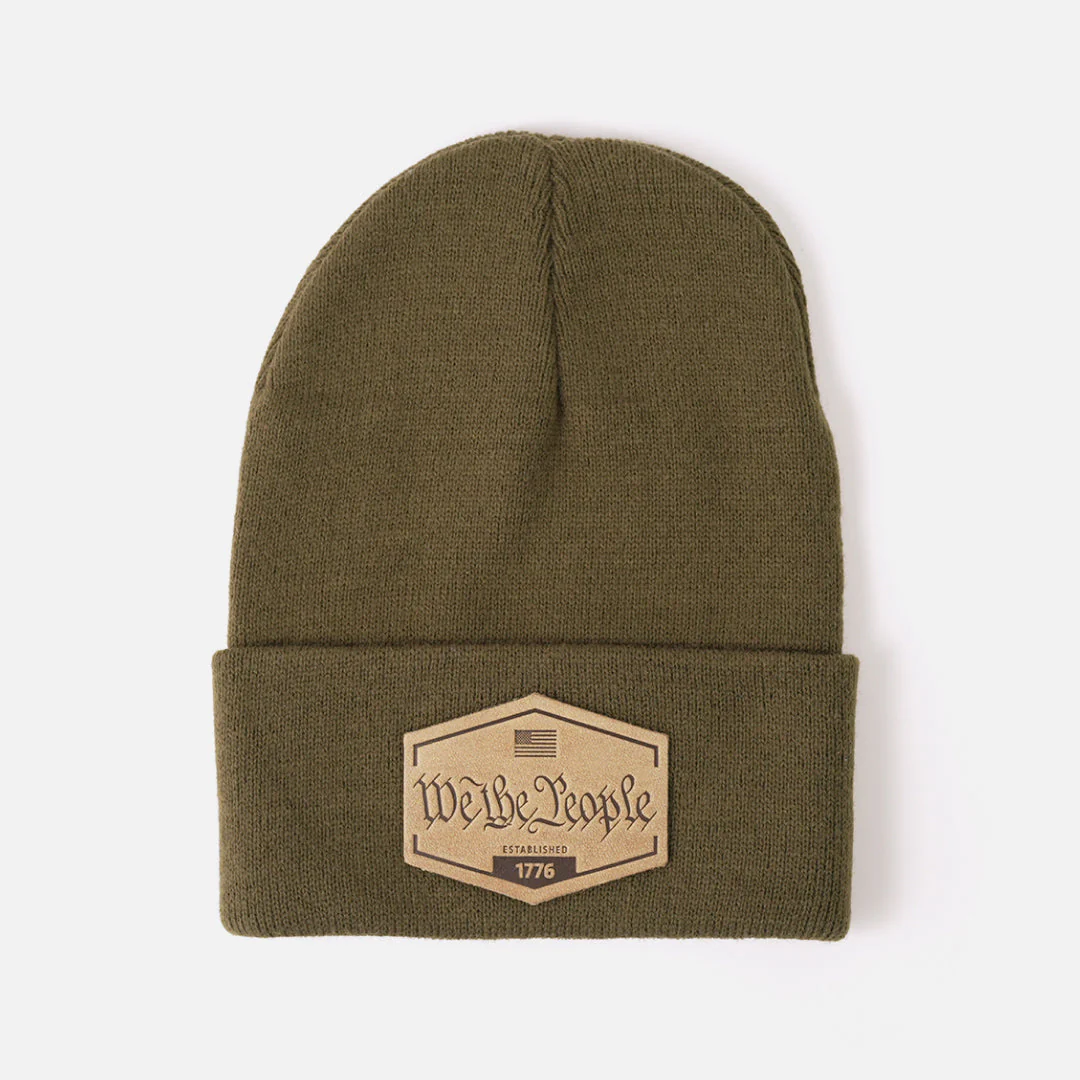 We The People Knit Beanie - Image 3