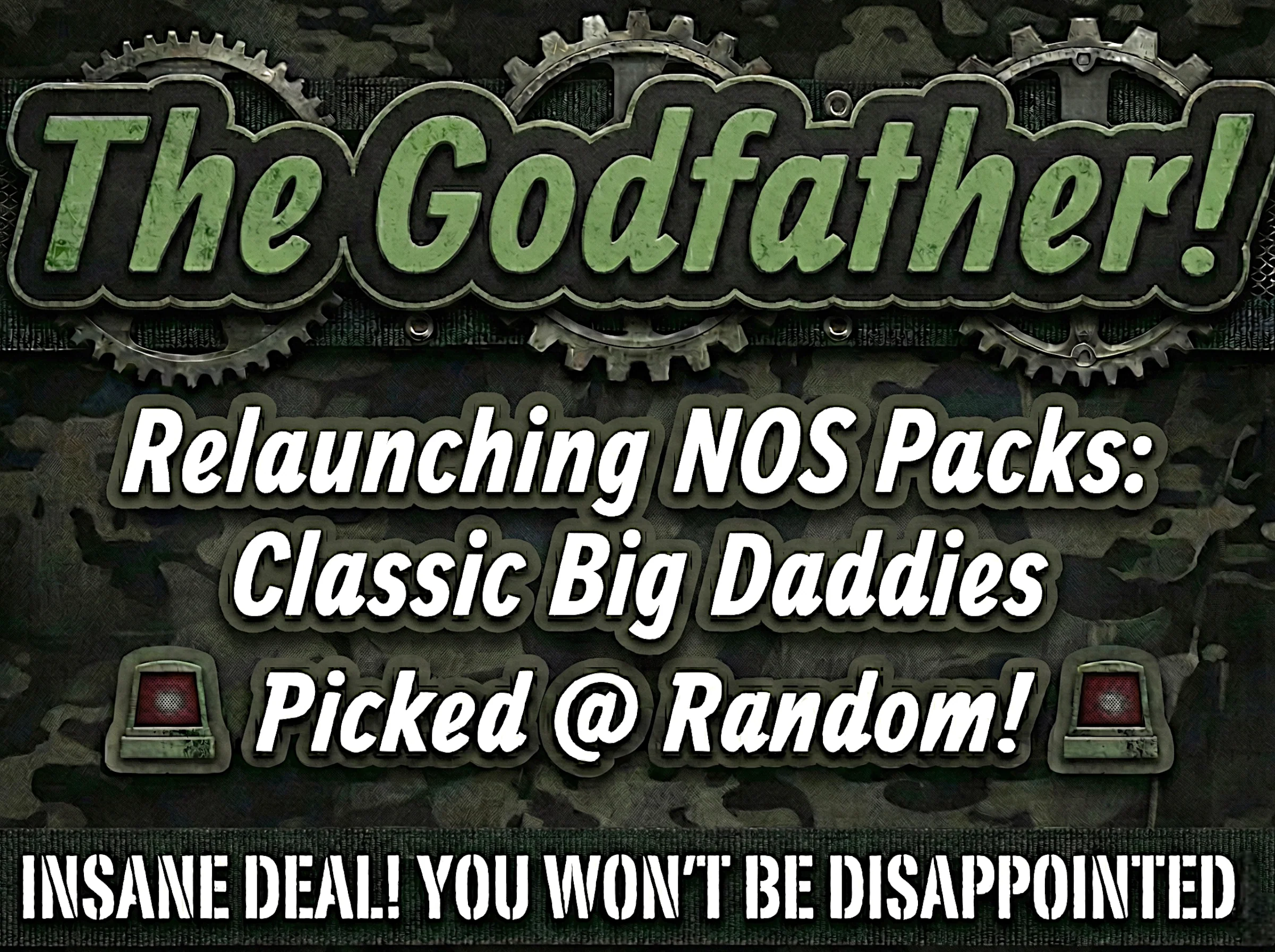 Wildcard Godfather Mystery Packs - NOS