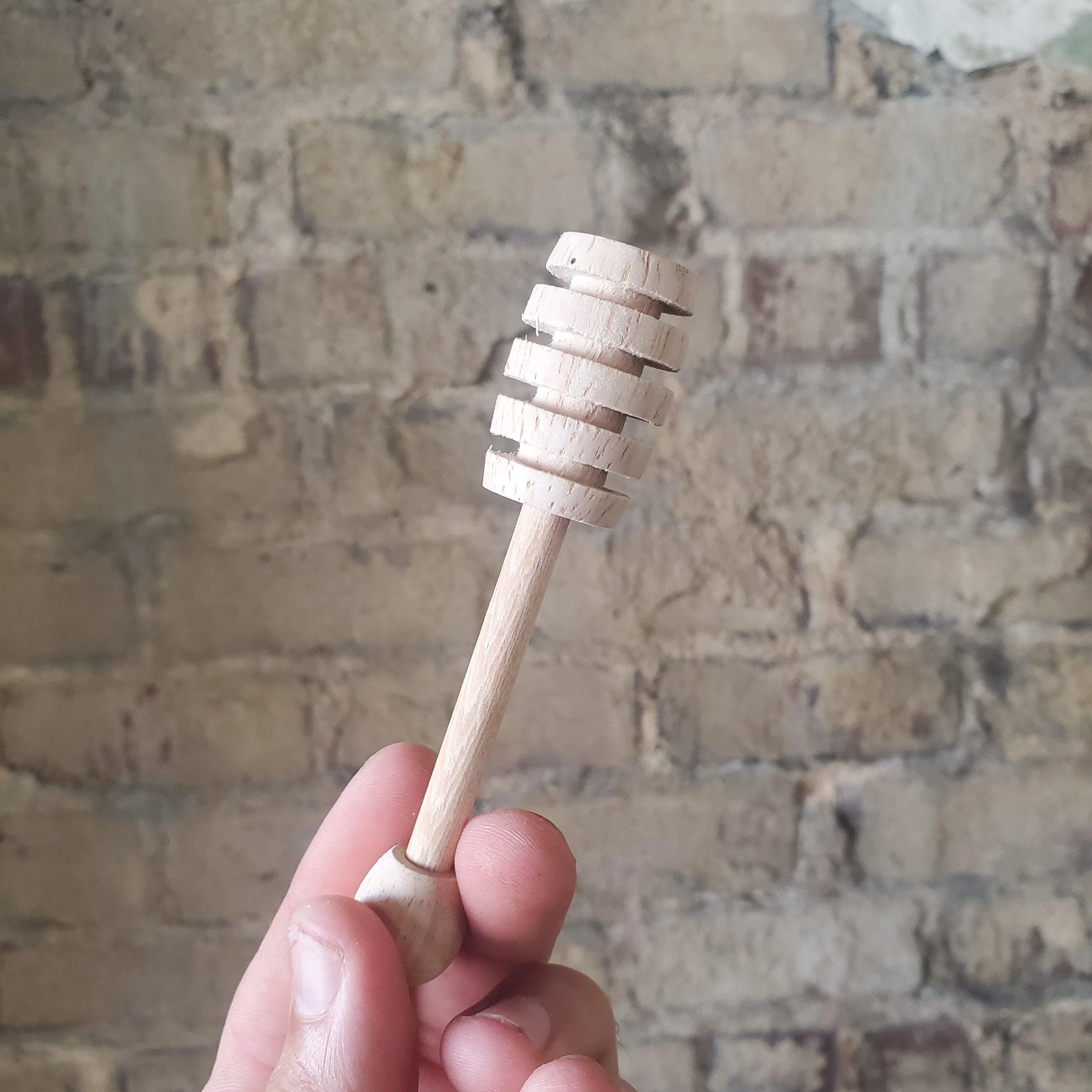Wooden Honey Dipper - Image 2