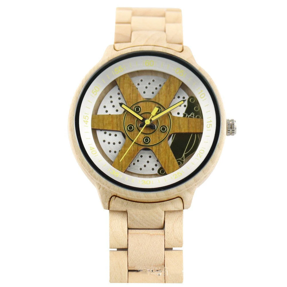 Wooden Quartz Watch - Image 3