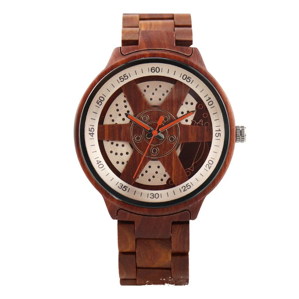 Wooden Quartz Watch - Image 4