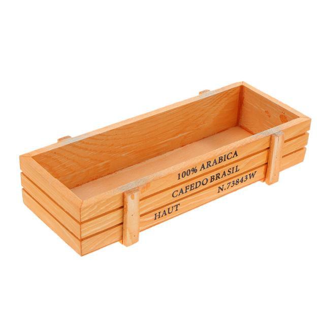 Wooden Seed Storage Box - Garden Organizer & Planter Kit - Image 2