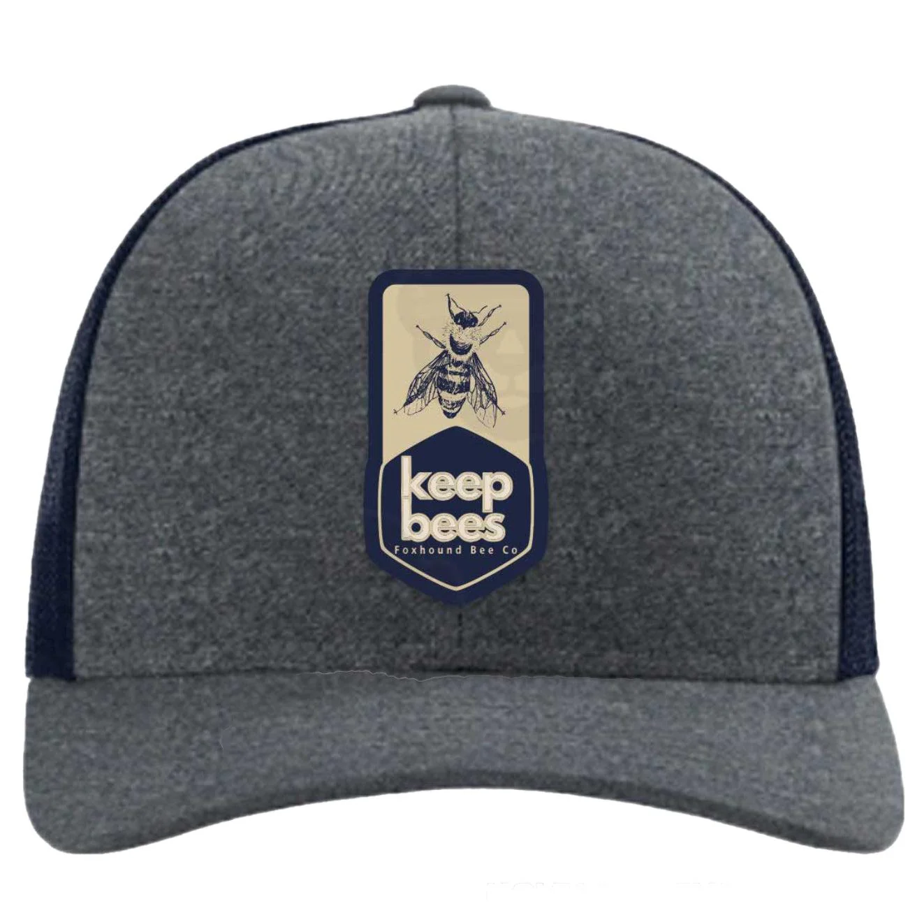 Woven Keep Bees Trucker Hat - Image 2