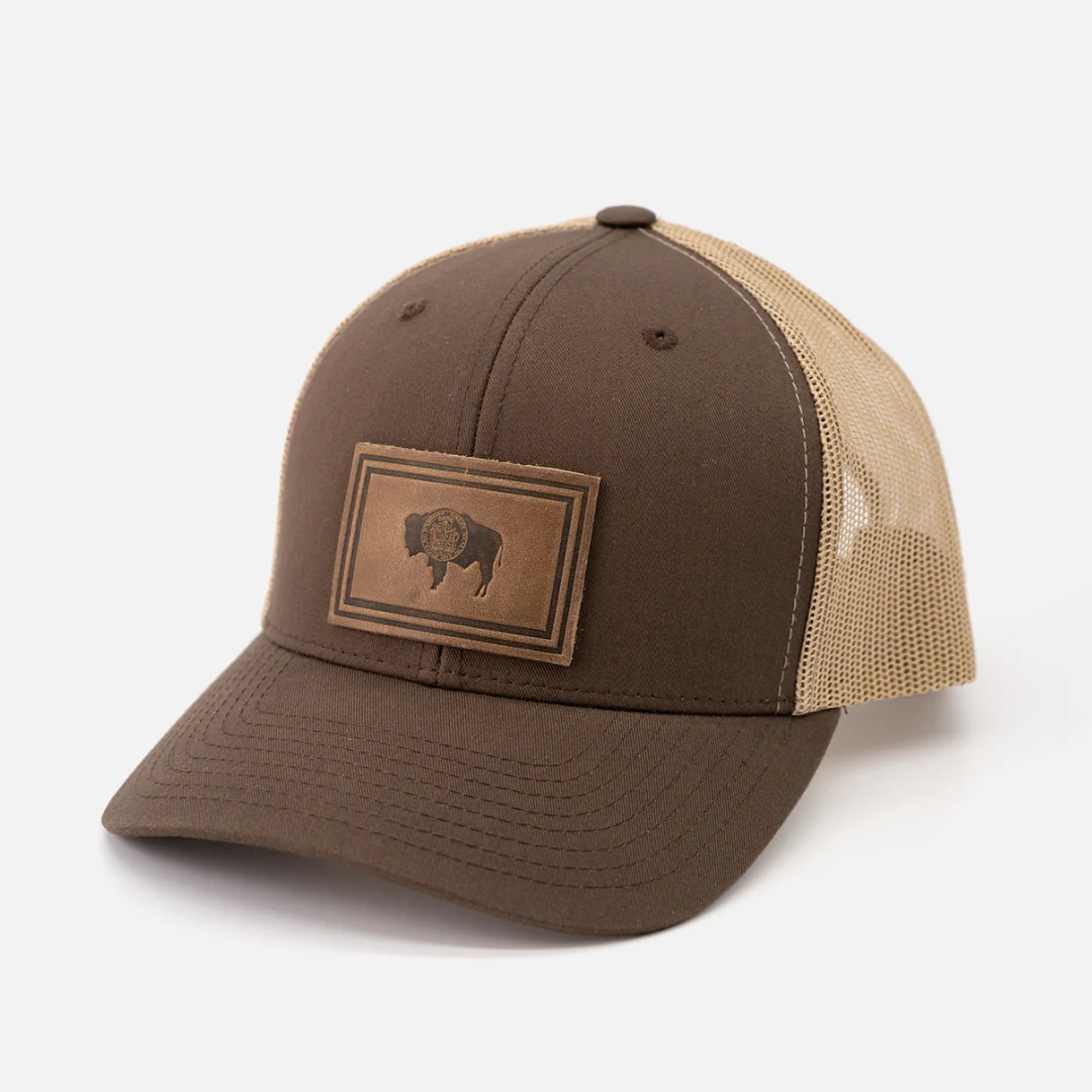 Wyoming Flag Hat - Image 3
