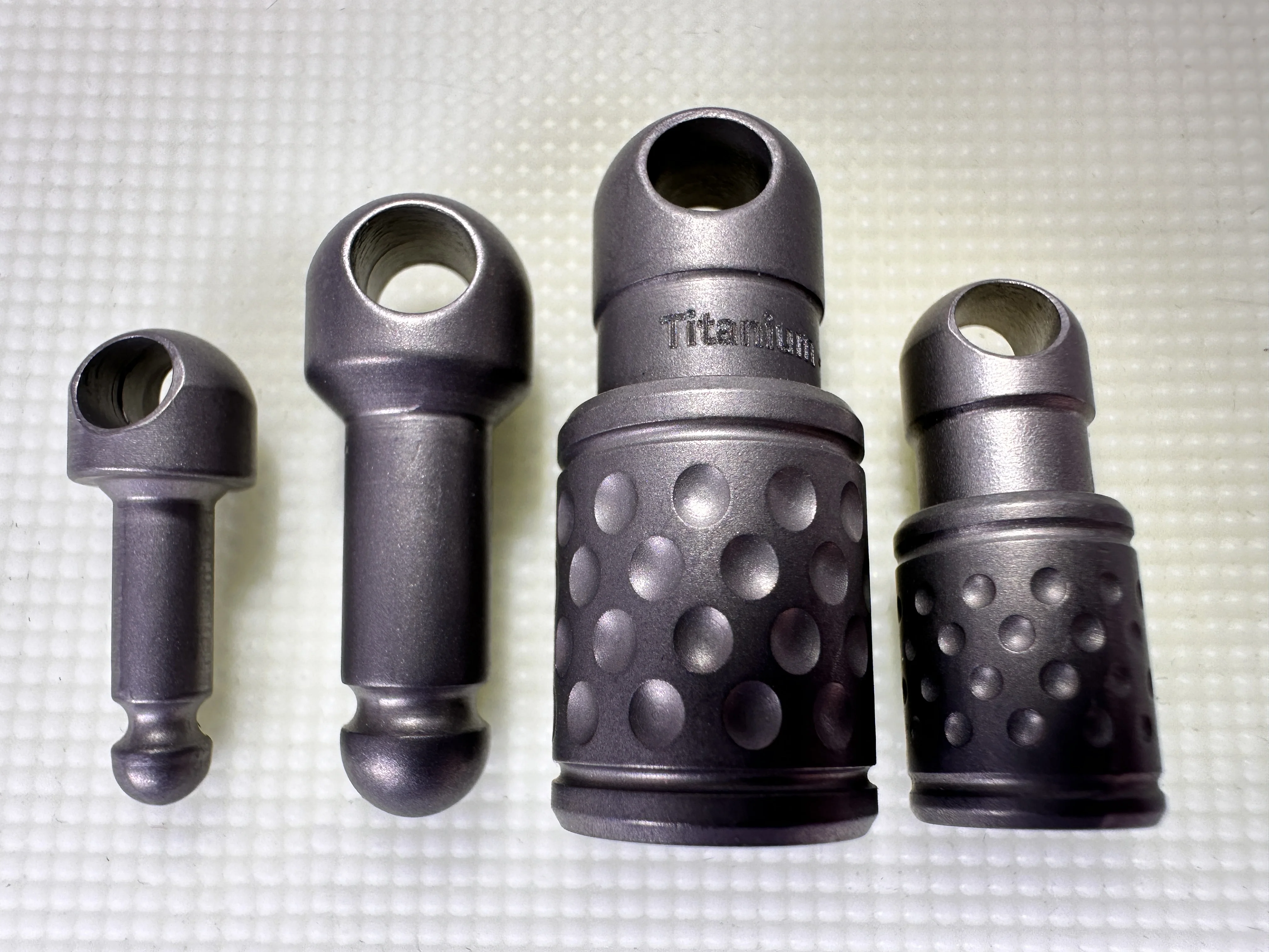 XL Titanium QD Kwik Release Keychain Coupler - Image 2